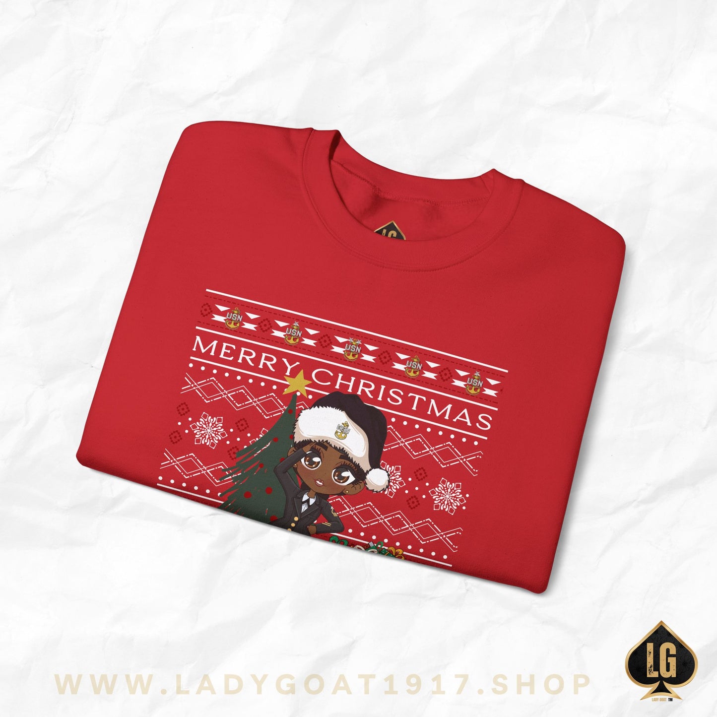 Christmas Blues V2 Crewneck Sweater