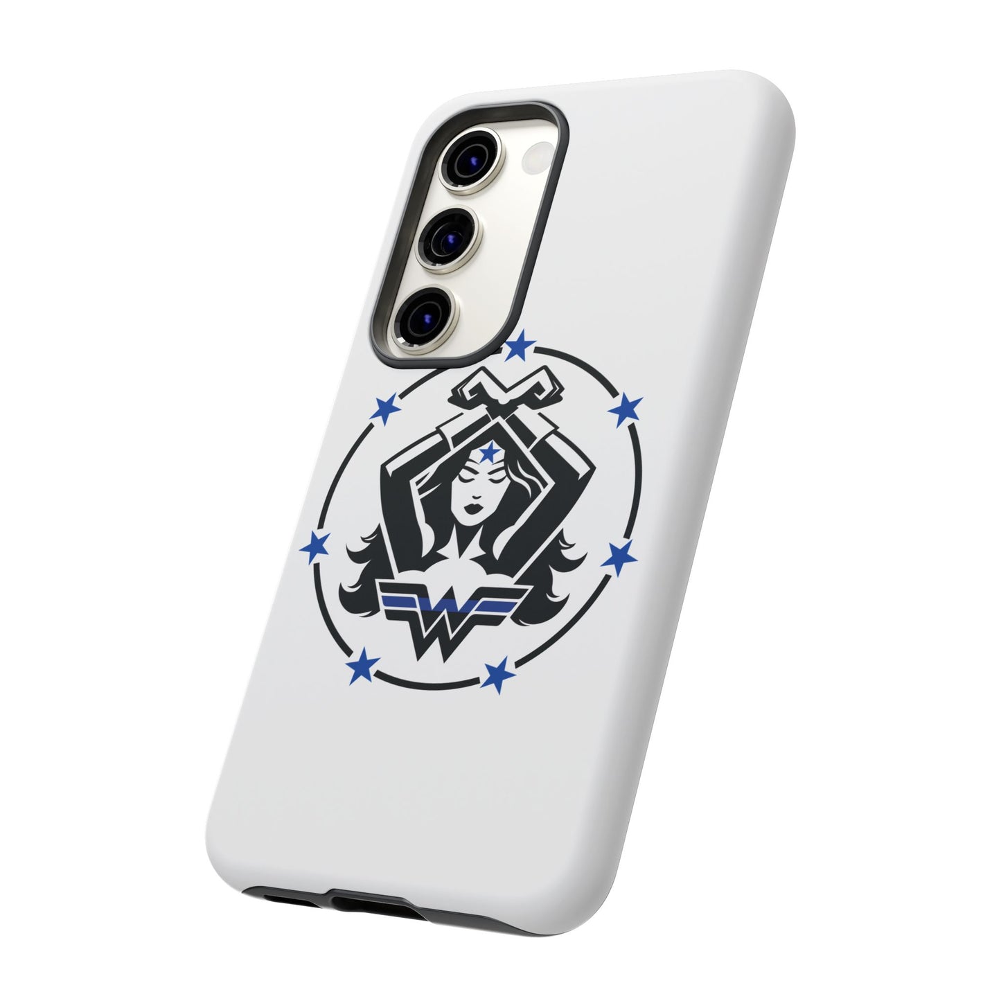 WW Blue Line Tough Phone Case V2