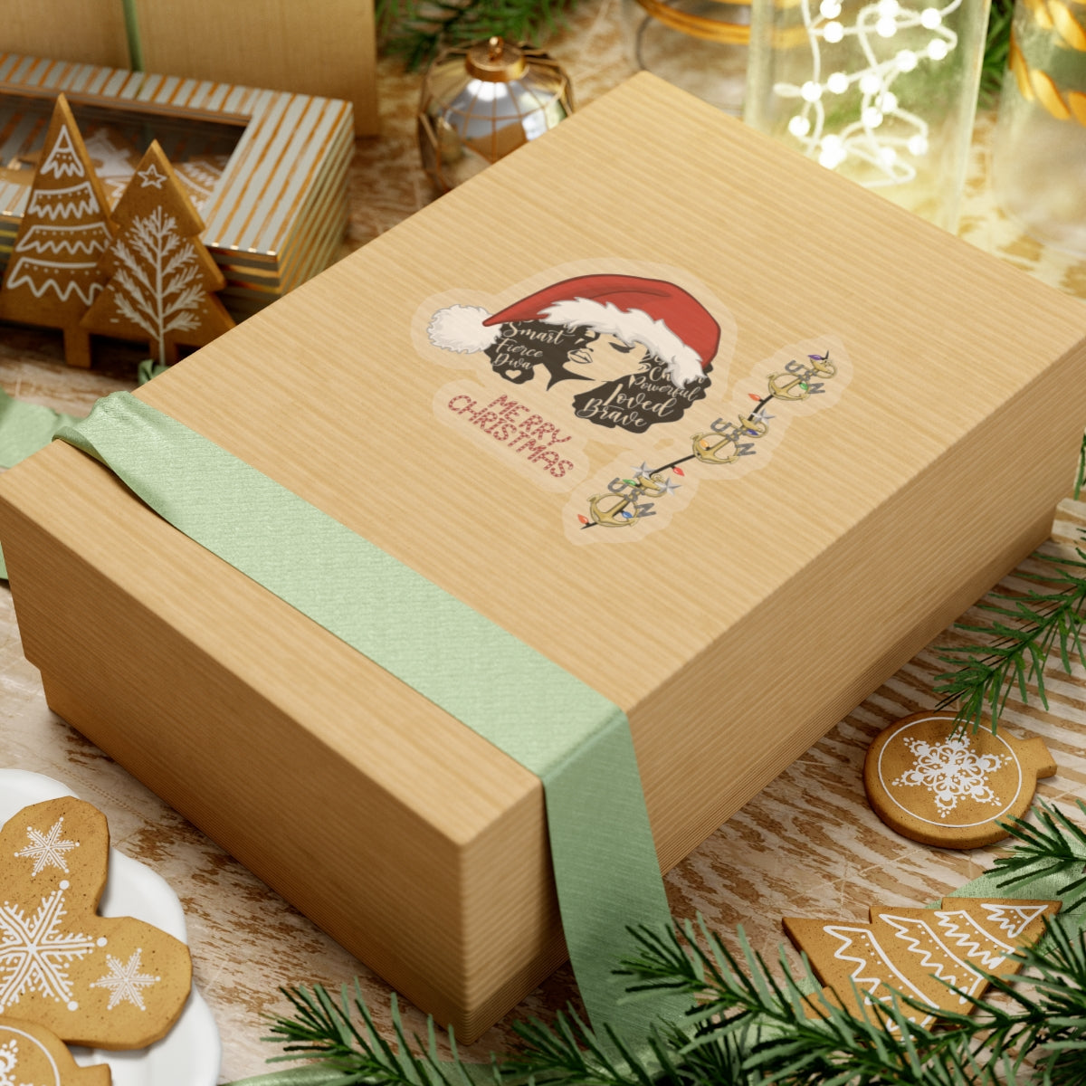WW Diva O.G Christmas Stickers