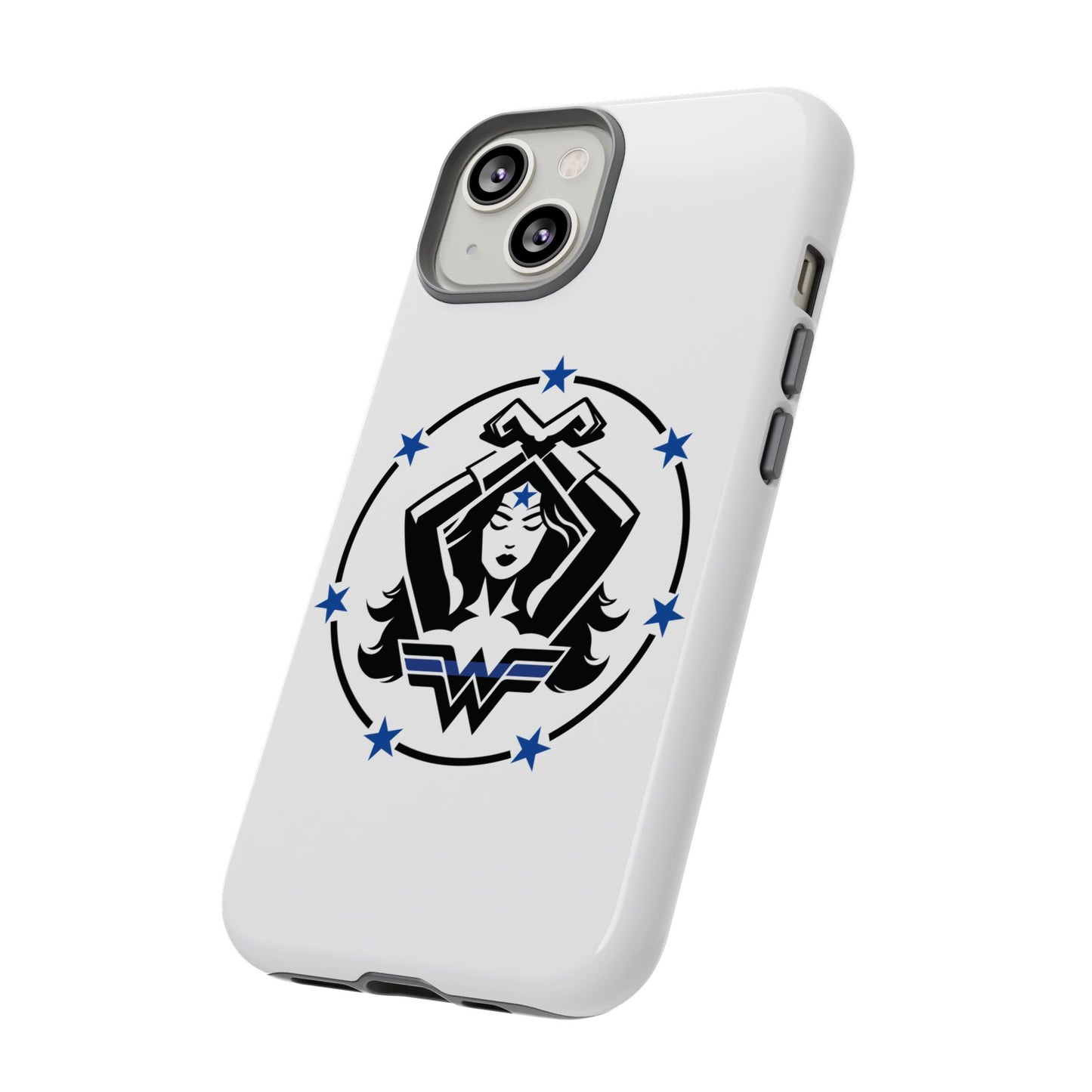 WW Blue Line Tough Phone Case V2