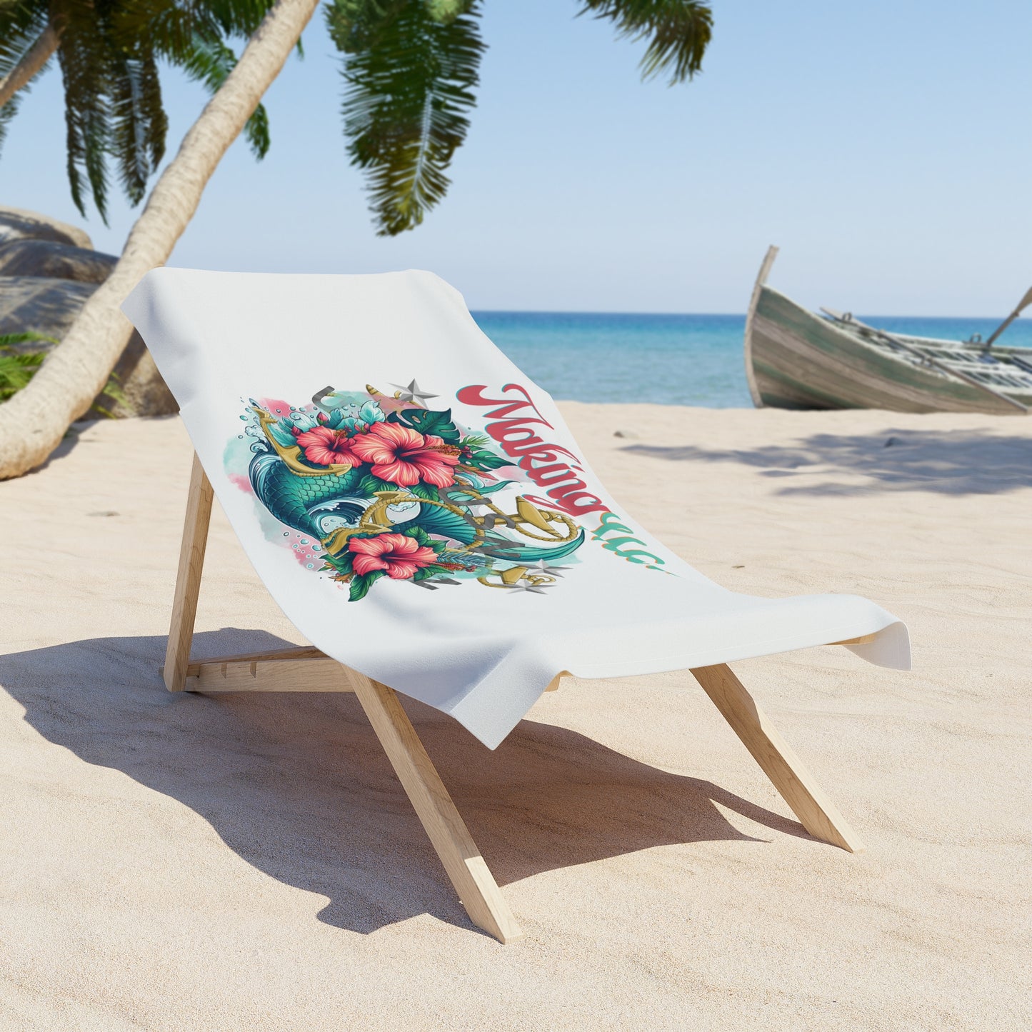 Making Waves Beach Towel