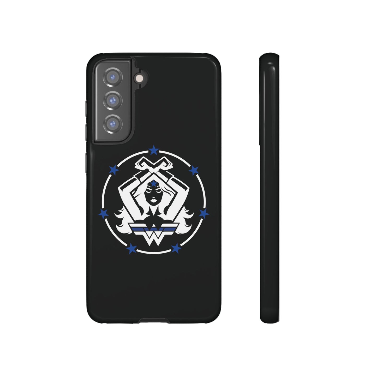 WW Blue Line Tough Phone Case