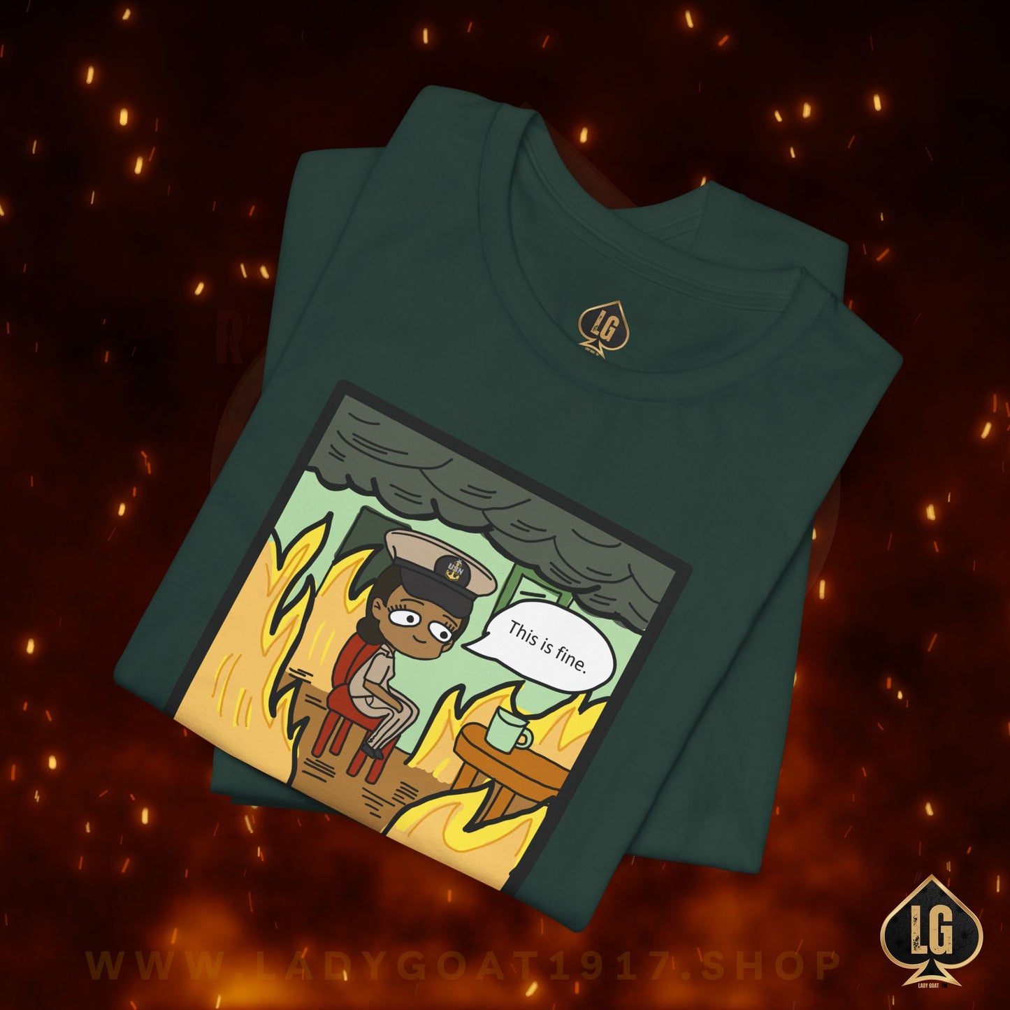 This is Fine ! V5 SCPO Unisex Tee