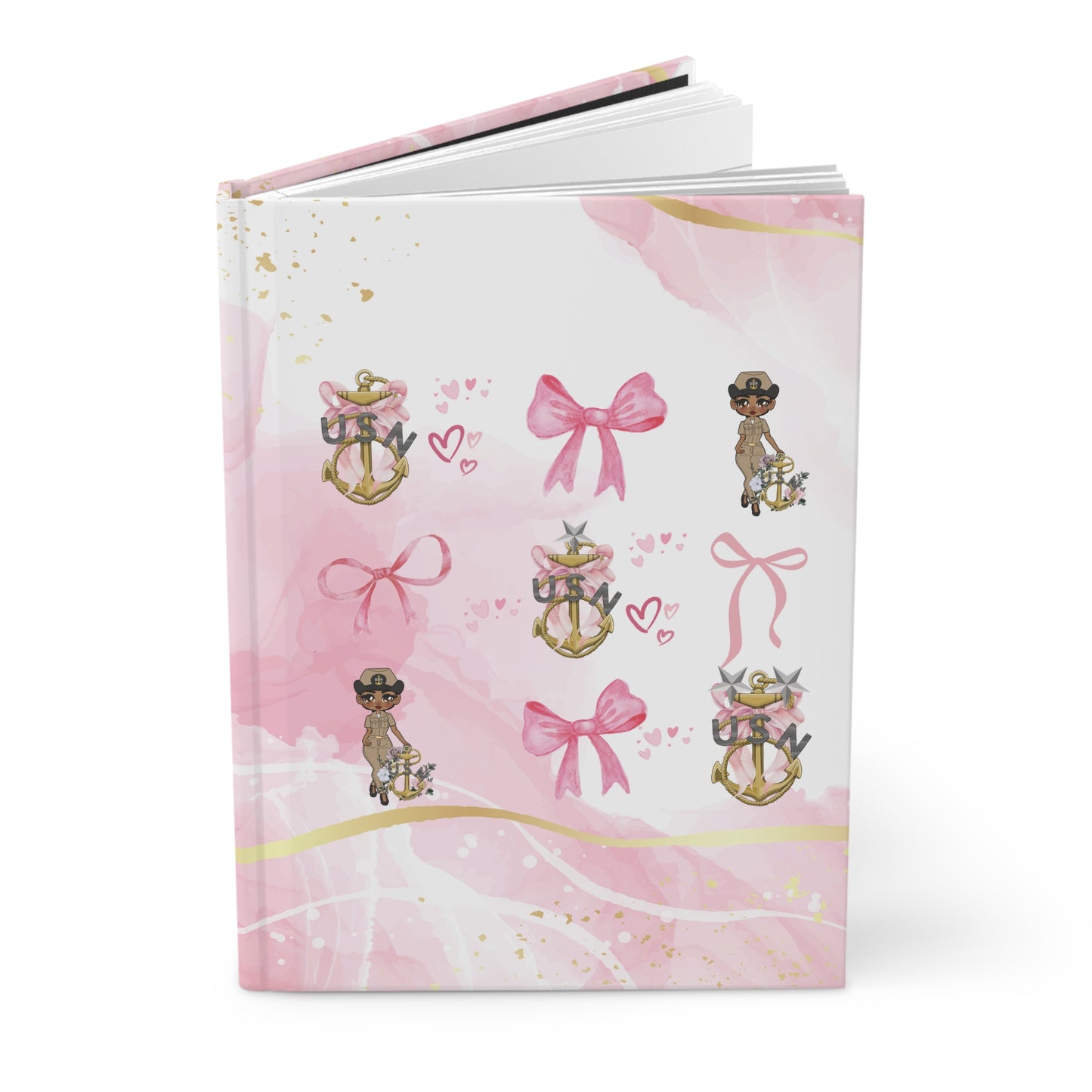 Lady Goat Coquette V2  Hardcover Journal Matte