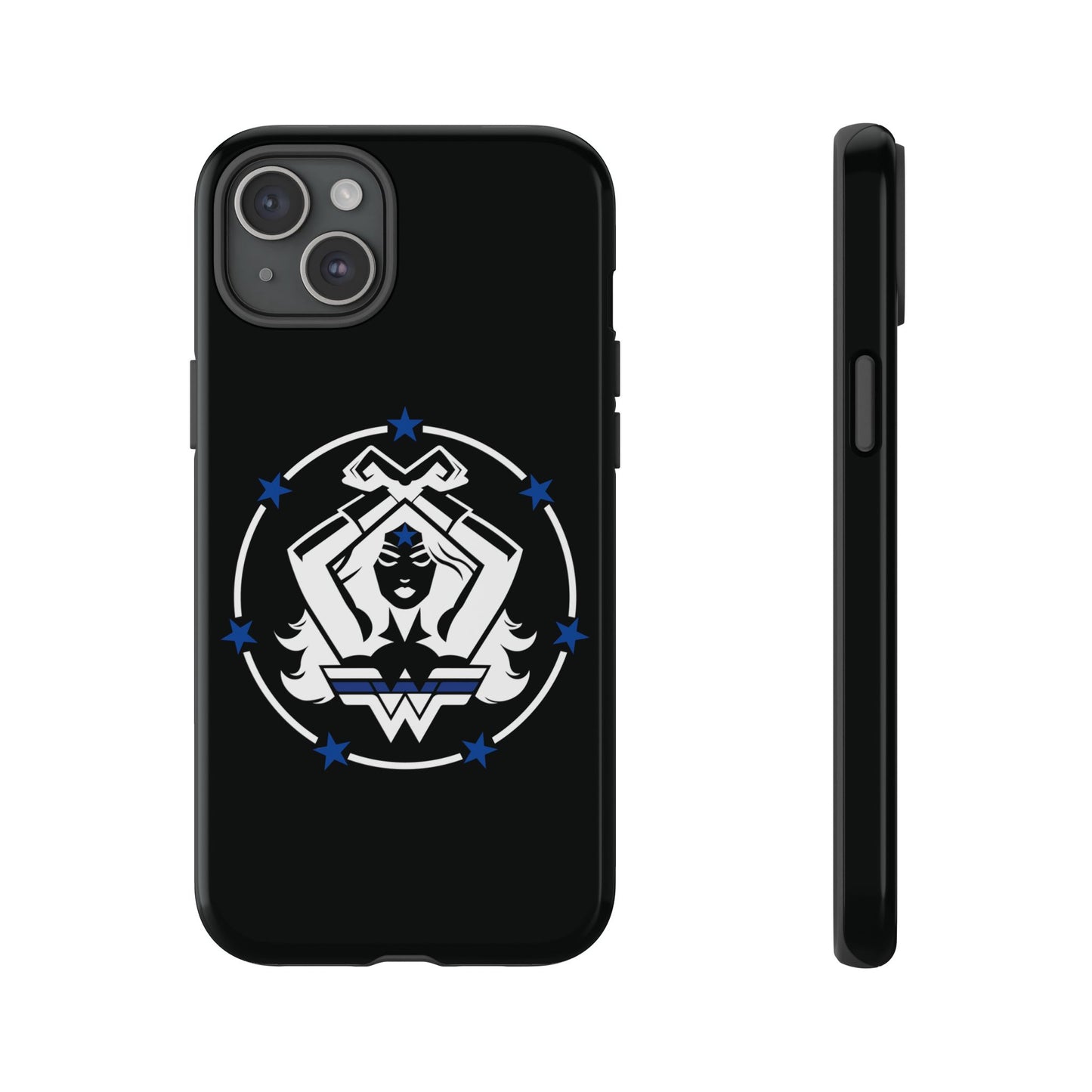 WW Blue Line Tough Phone Case
