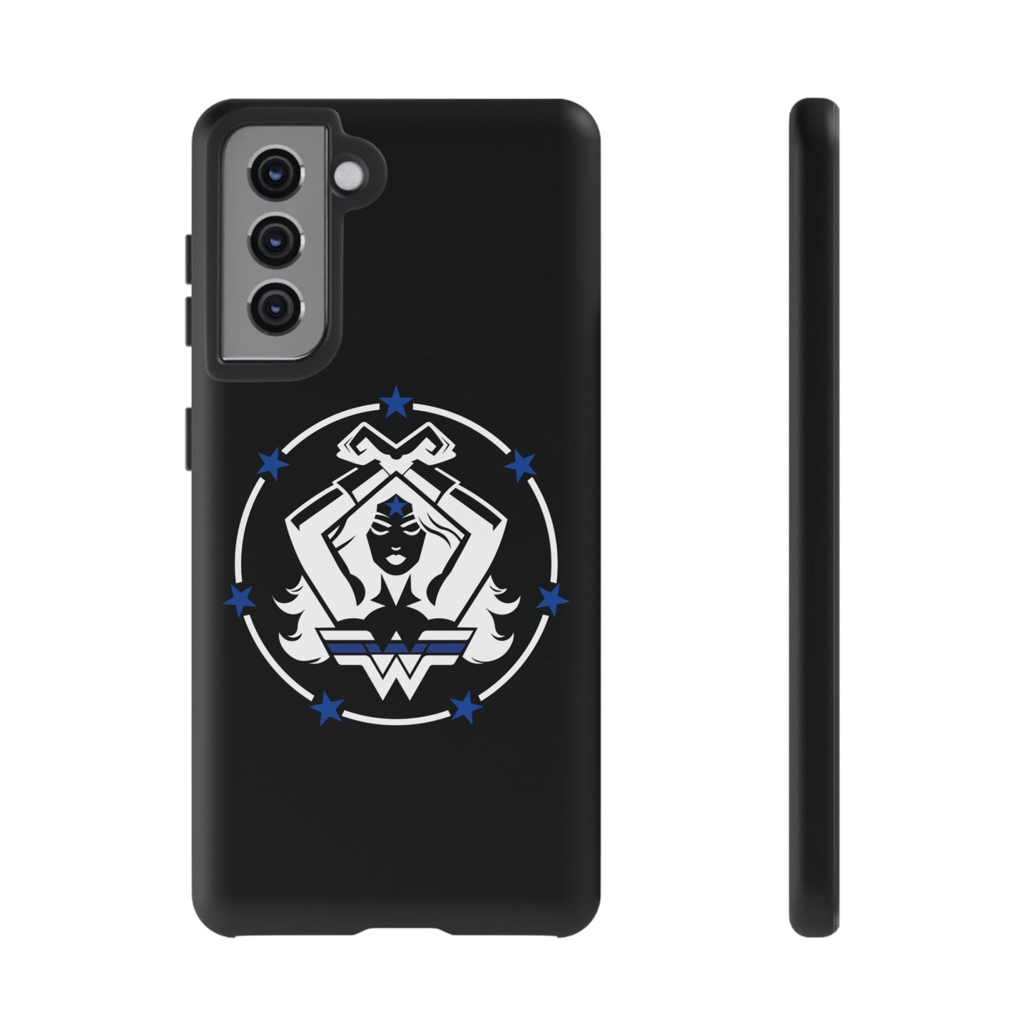 WW Blue Line Tough Phone Case
