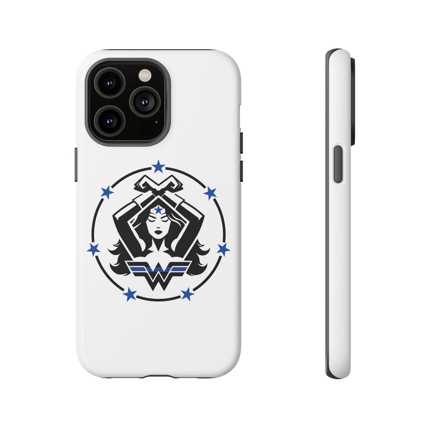 WW Blue Line Tough Phone Case V2