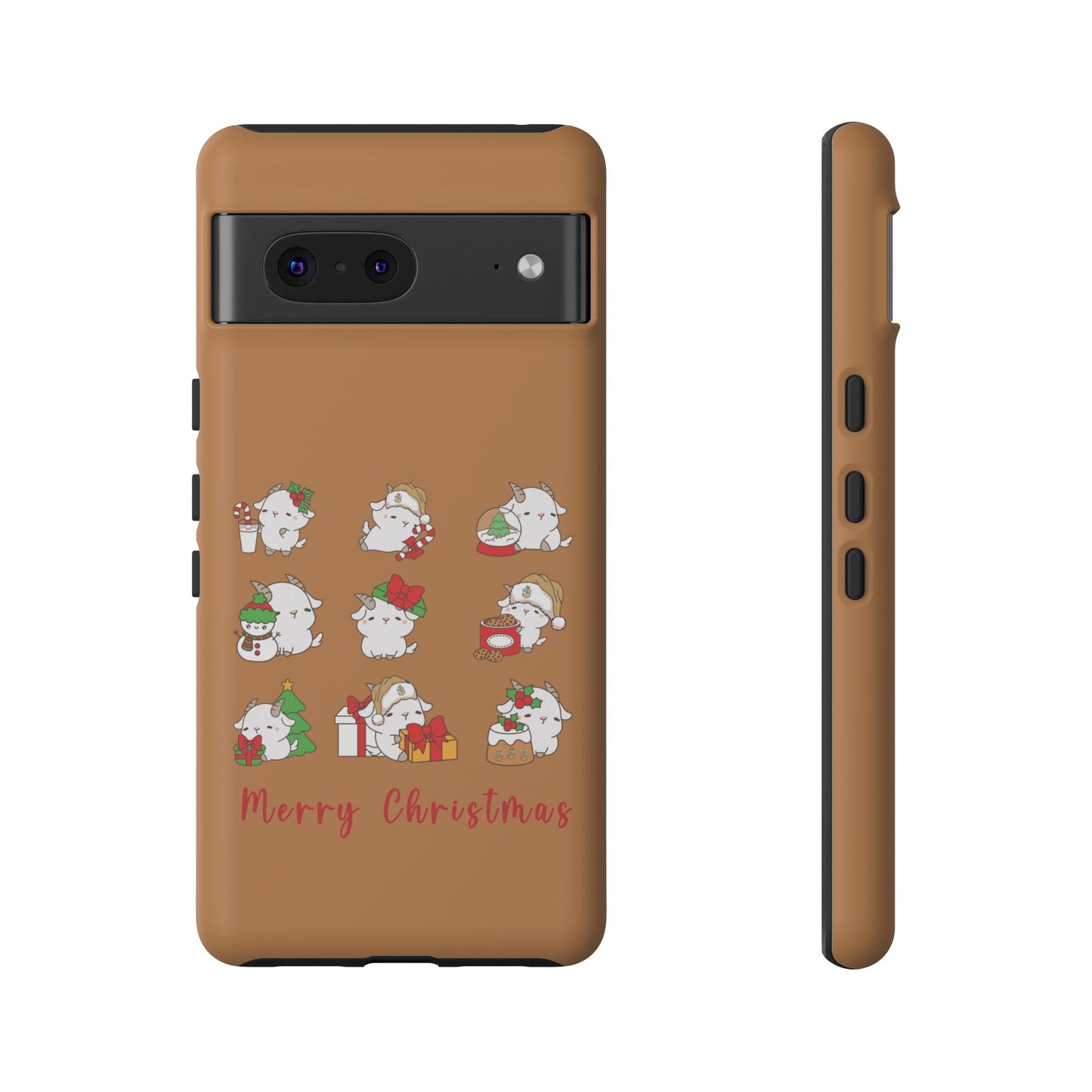 Hello Goat Christmas V1 Tough Phone Case