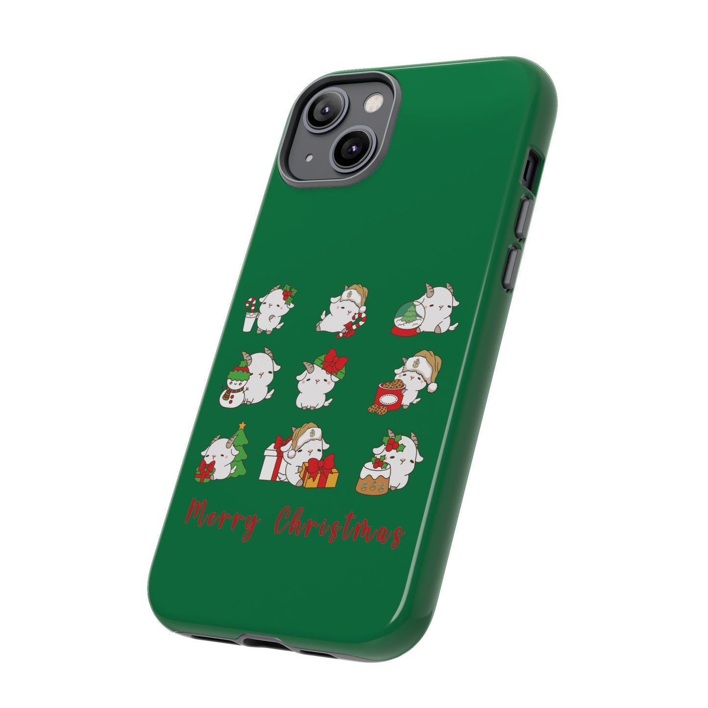 Hello Goat Christmas V2 Tough Phone Case