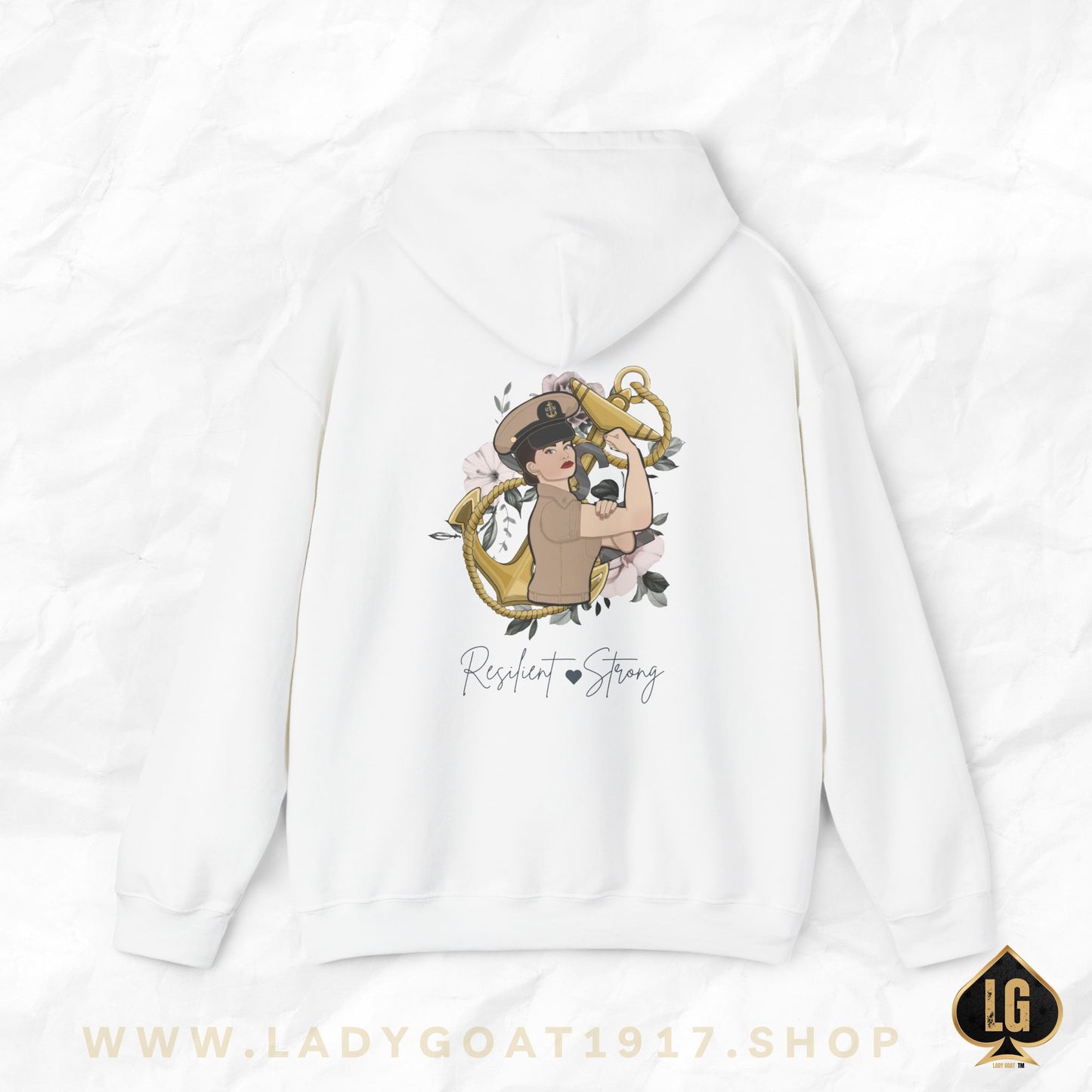 Resilient and Strong V6  Unisex Hoodie