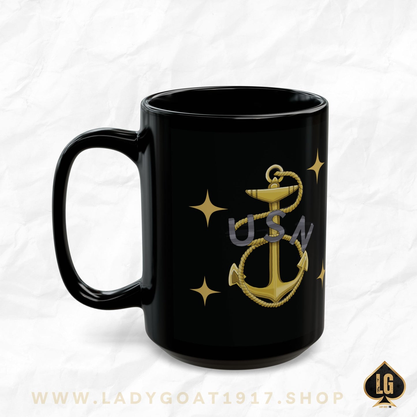 Chief Era Black Mug