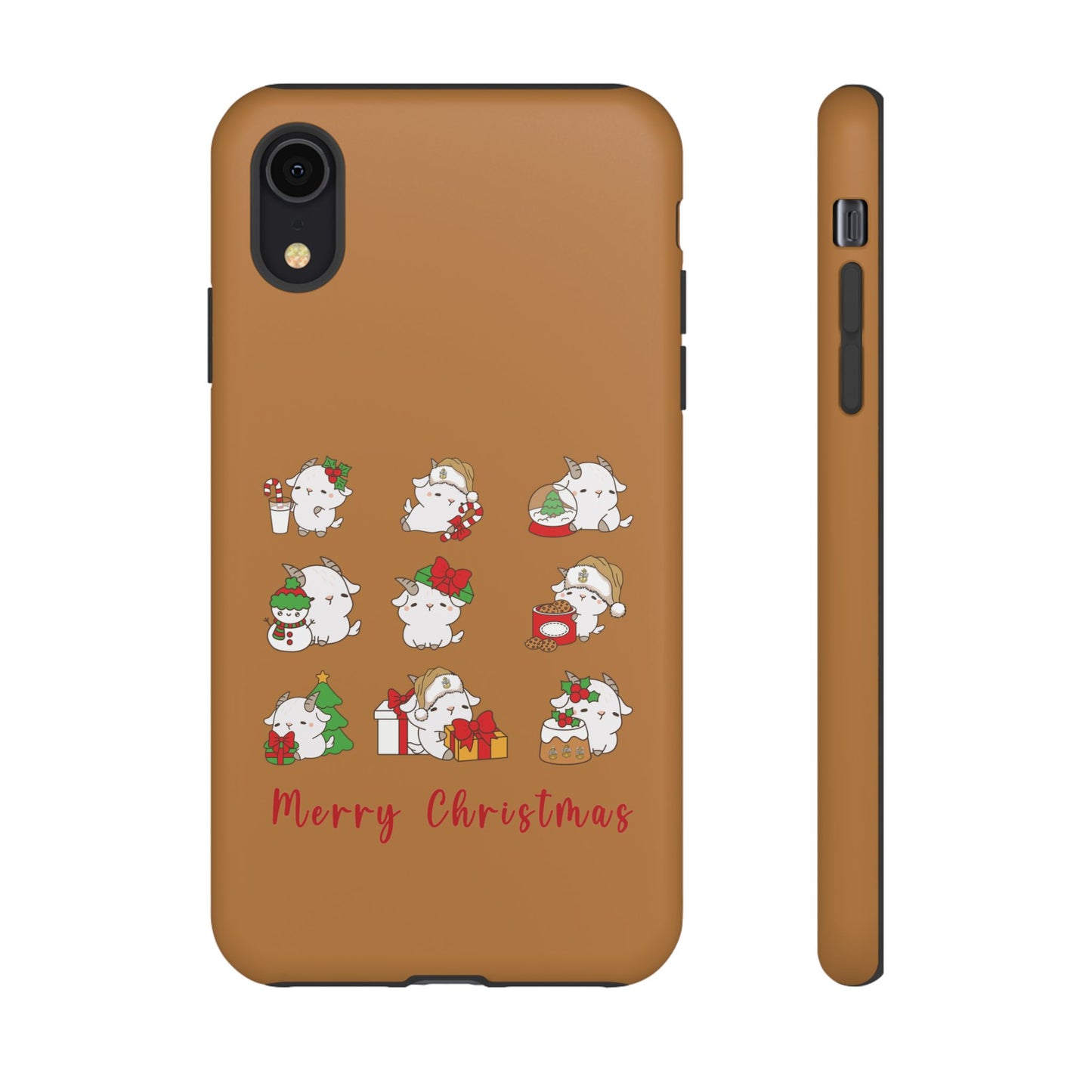 Hello Goat Christmas V1 Tough Phone Case