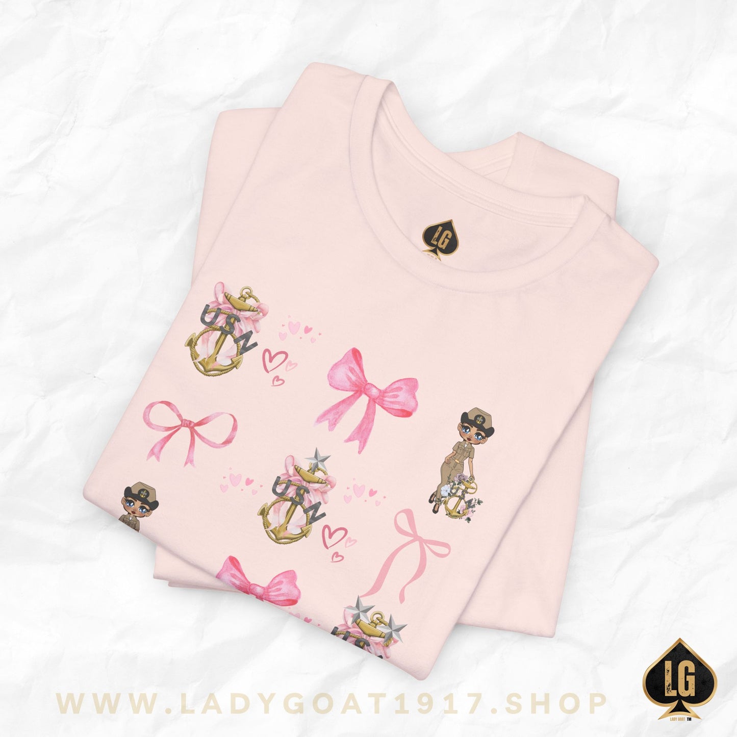 Lady Goat Coquette V5 Unisex Tee