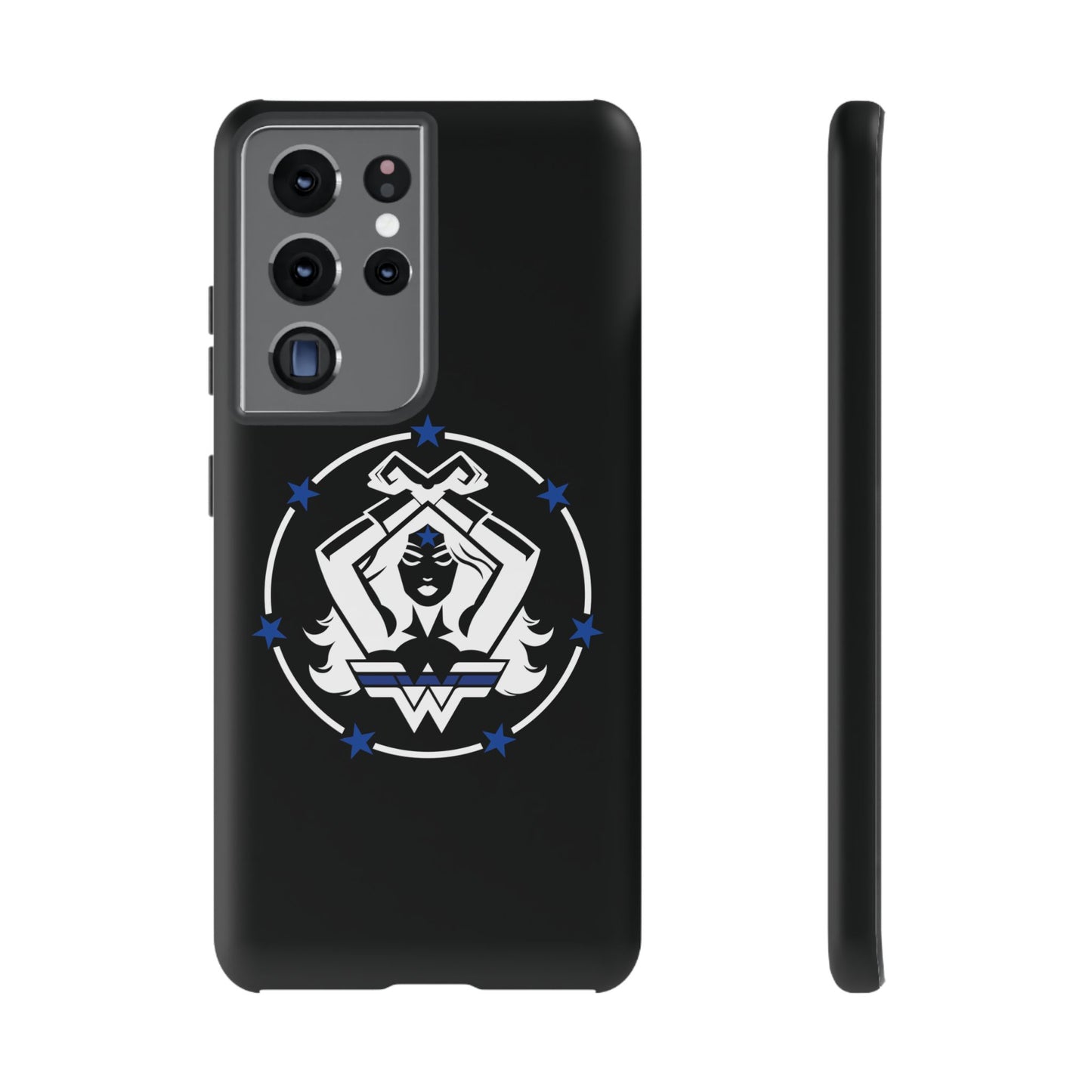 WW Blue Line Tough Phone Case