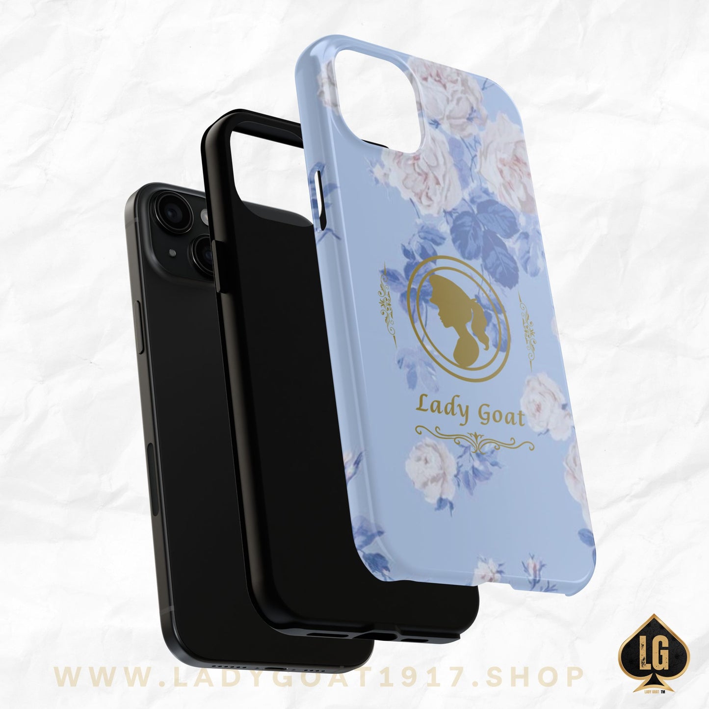 LADYGOATFANCY V2  Tough Phone Cases