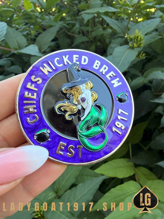 Chiefs Wicked Brew Challenge Coin V2