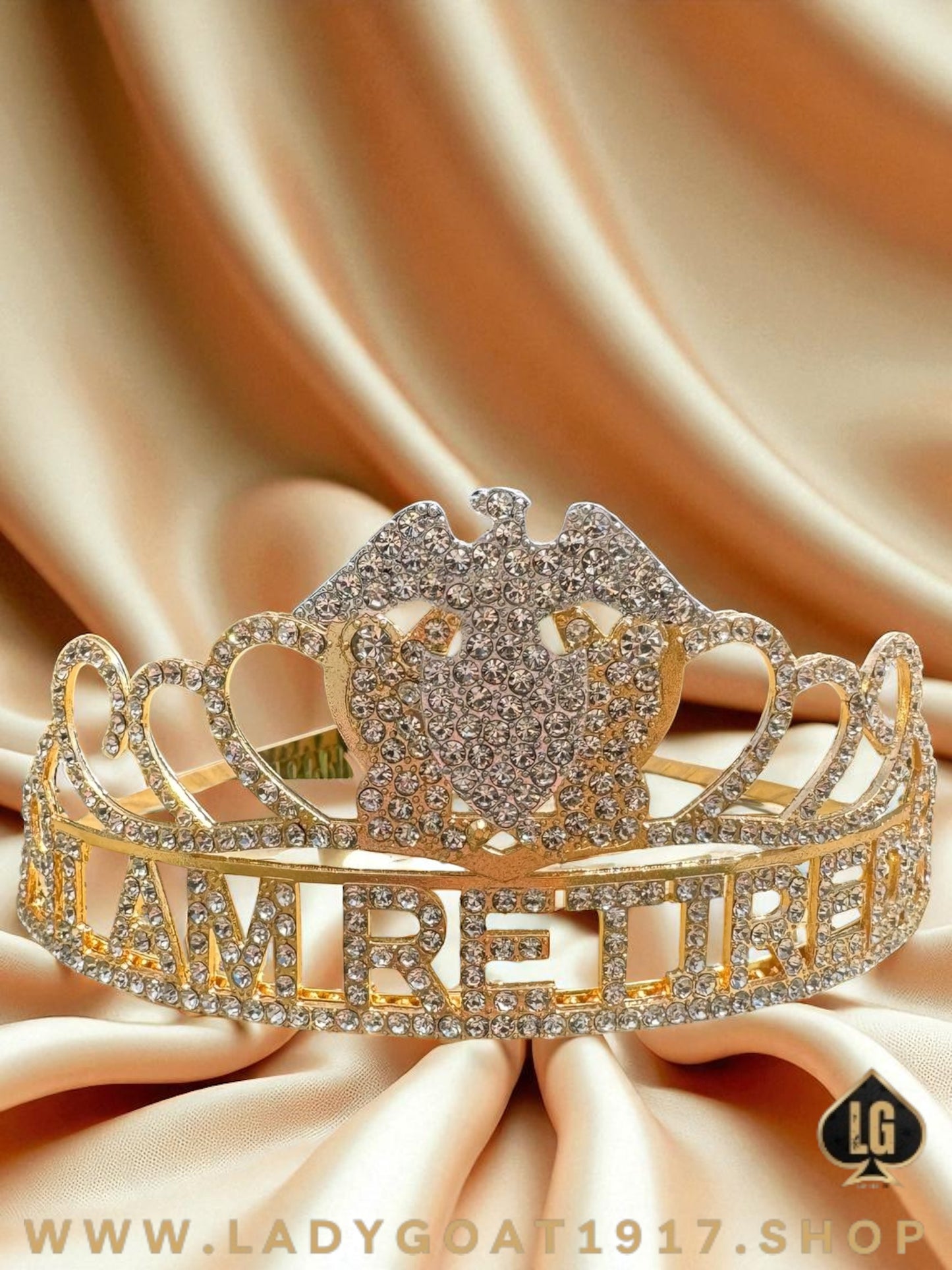 Gold Retirement Crown Officer 👑