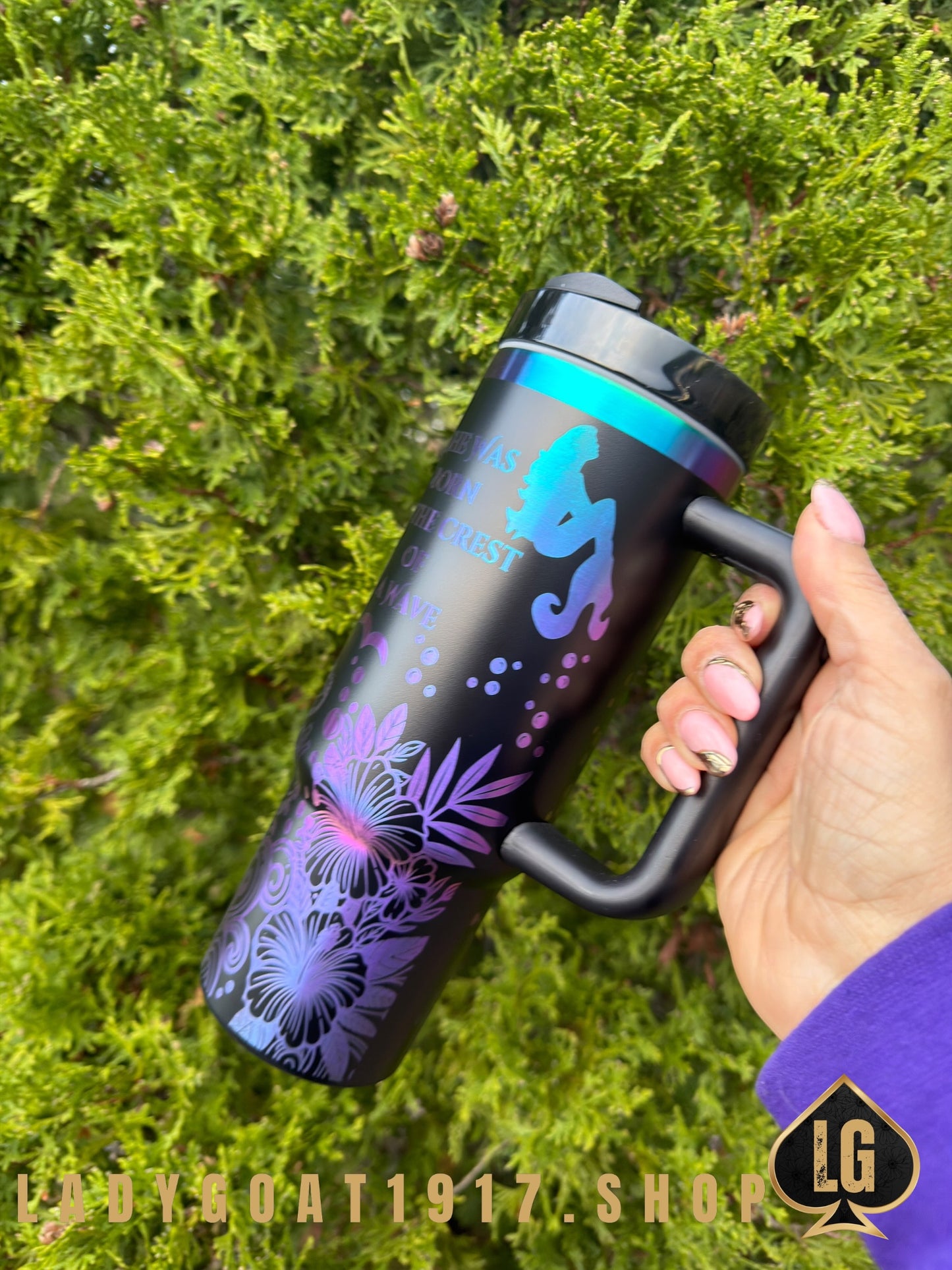 Crest of Wave Black OD Tumbler Limited w/Accesories