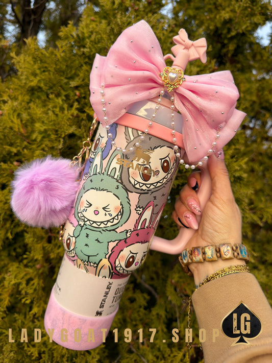 LaBuBu 40 oz Tumbler W/ Accessories