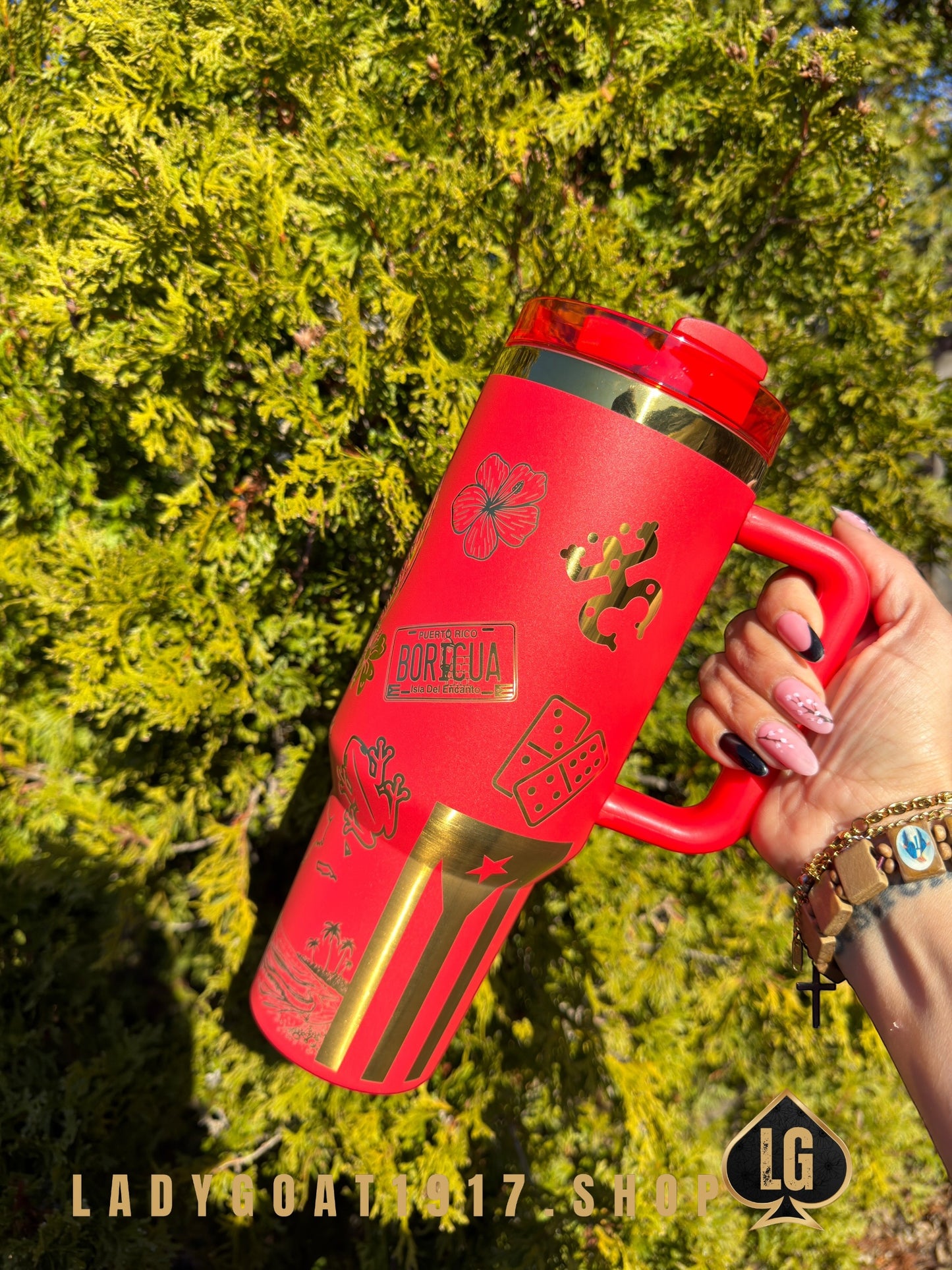 OG PR 🇵🇷40 oz Tumbler