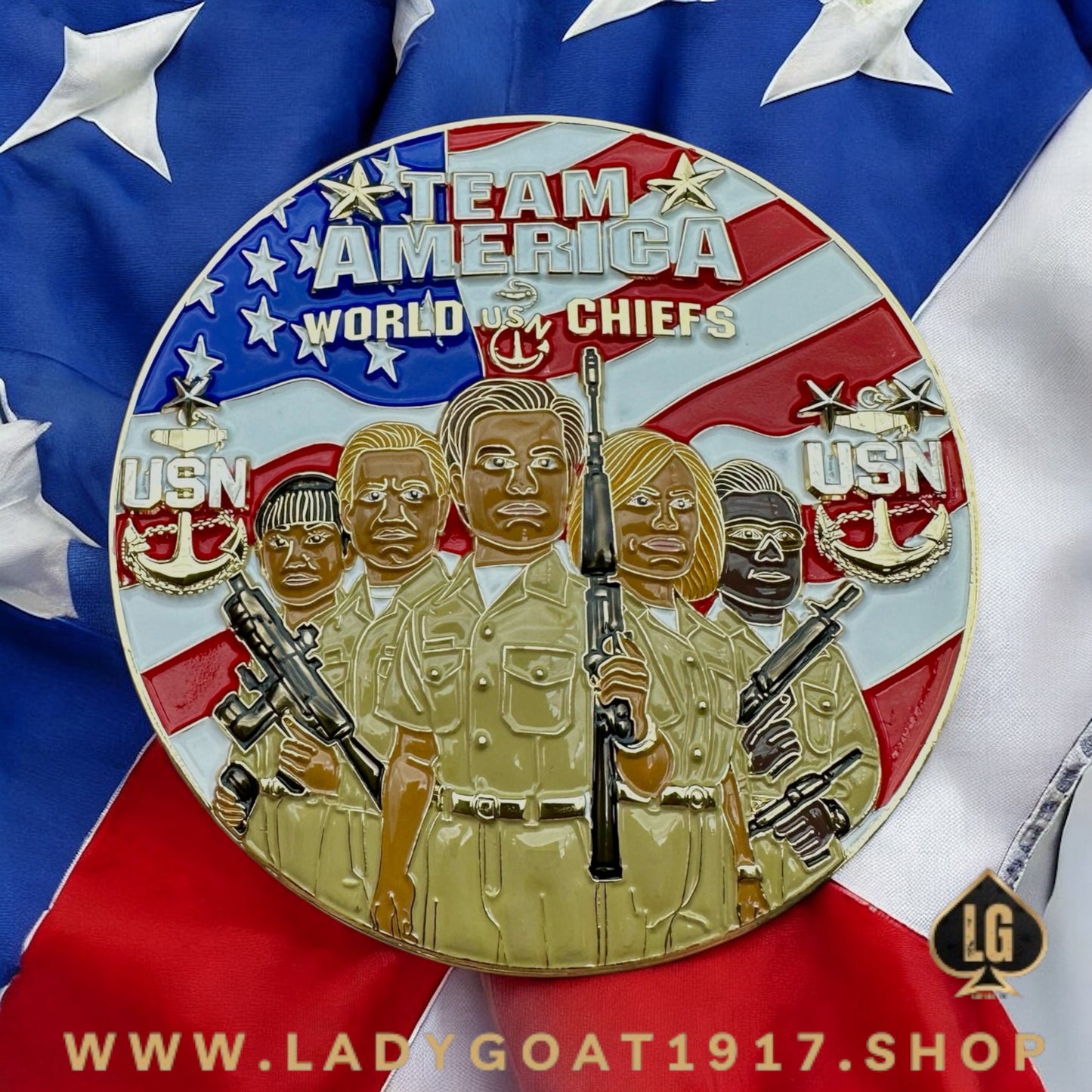 FREEDOM CHIEFS Challenge Coin 25” PRE-SALE