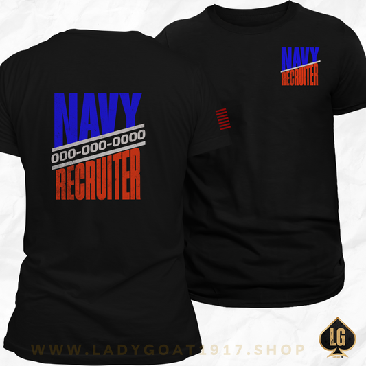 CUSTOM *** ANR | Americas Navy Recruiter Unisex Tee