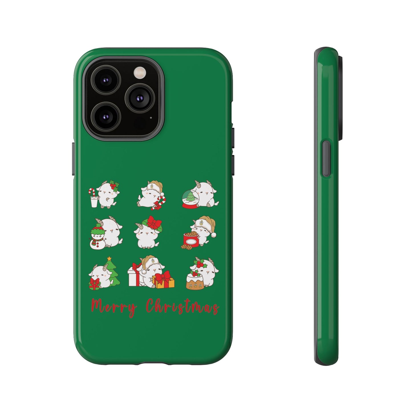 Hello Goat Christmas V2 Tough Phone Case