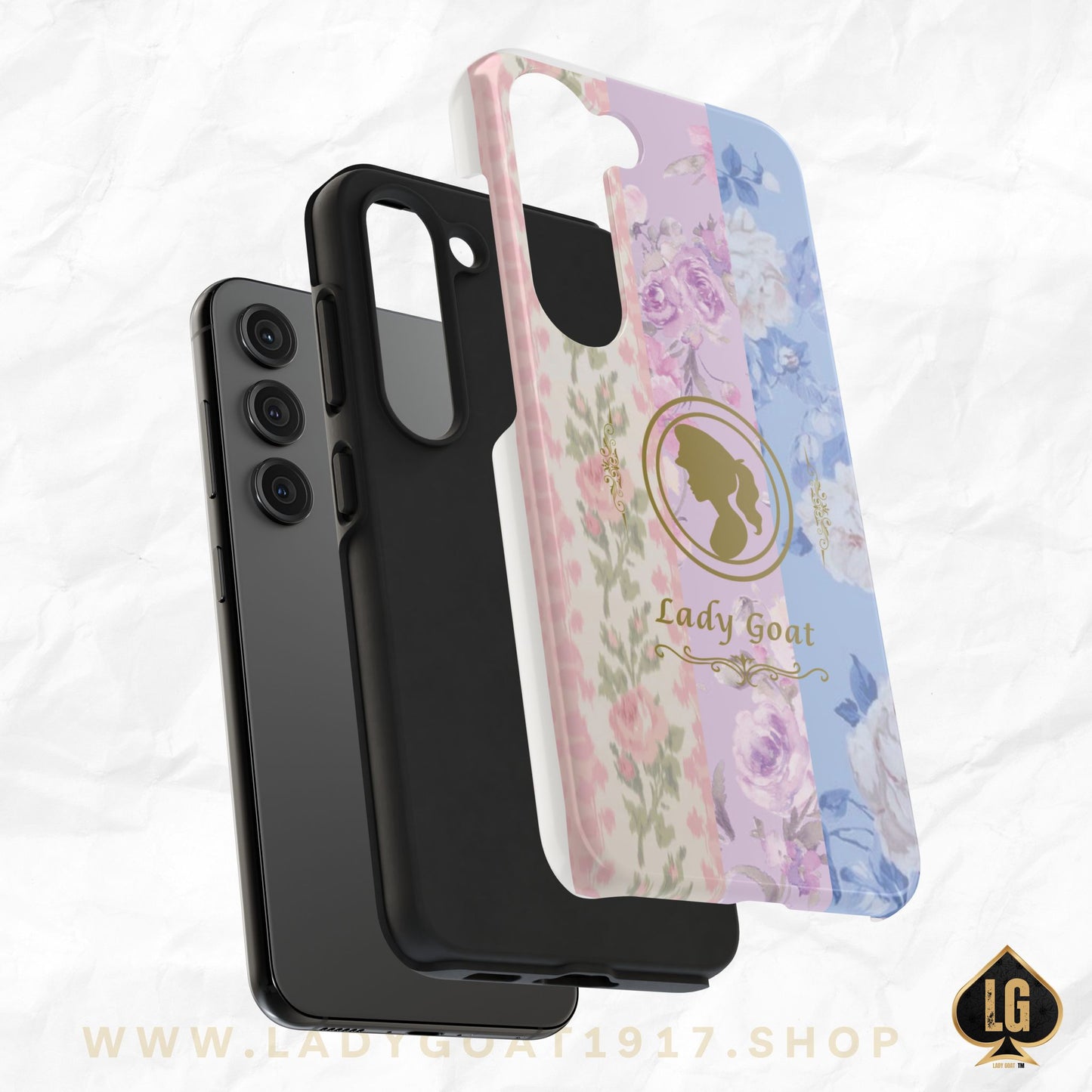 LADYGOATFANCY V4  Tough Phone Cases