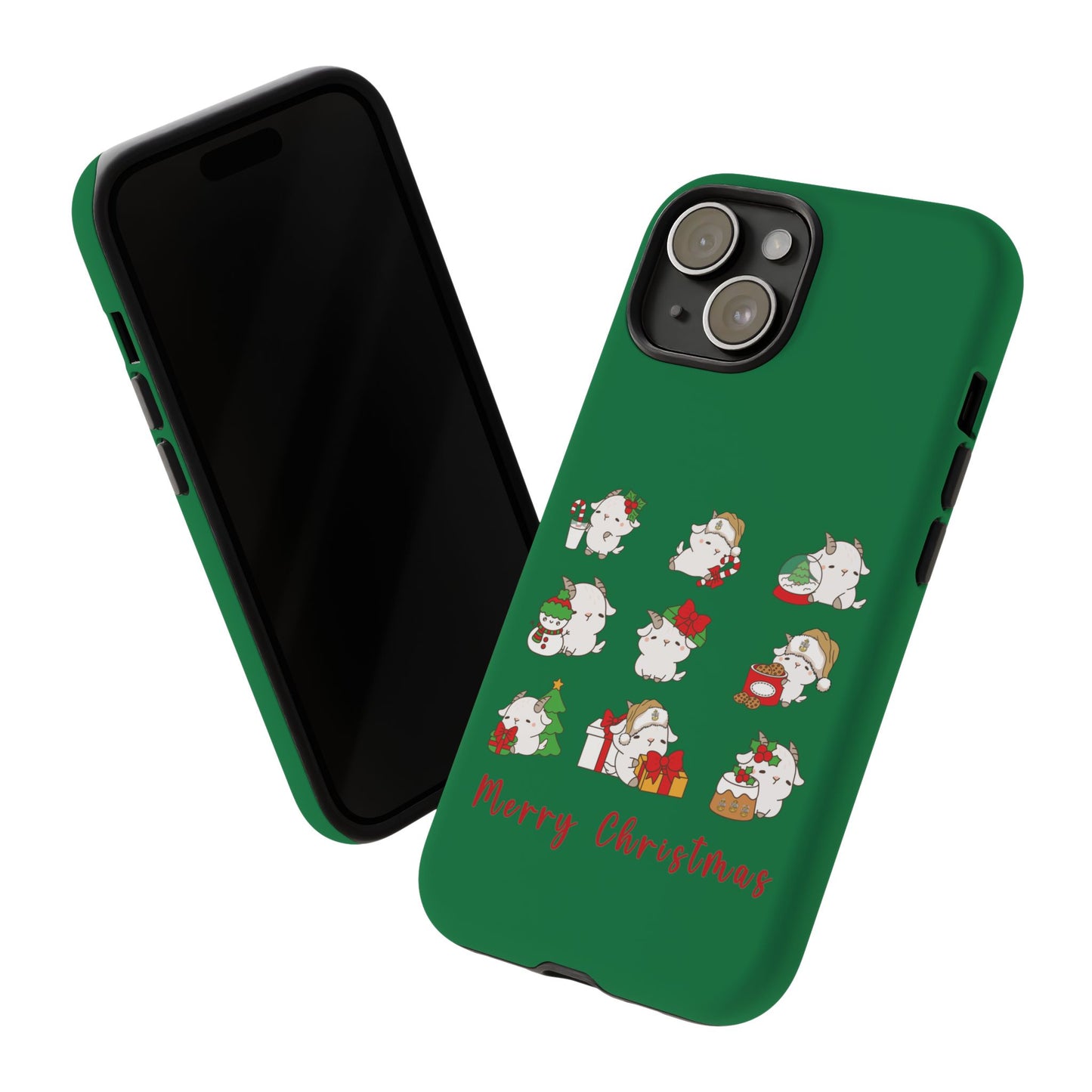 Hello Goat Christmas V2 Tough Phone Case
