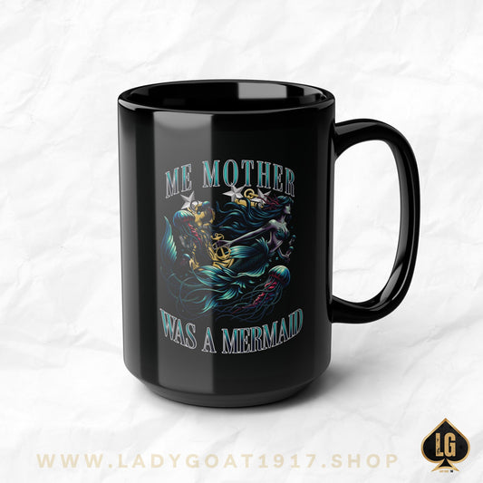 Me Mother Black Mug
