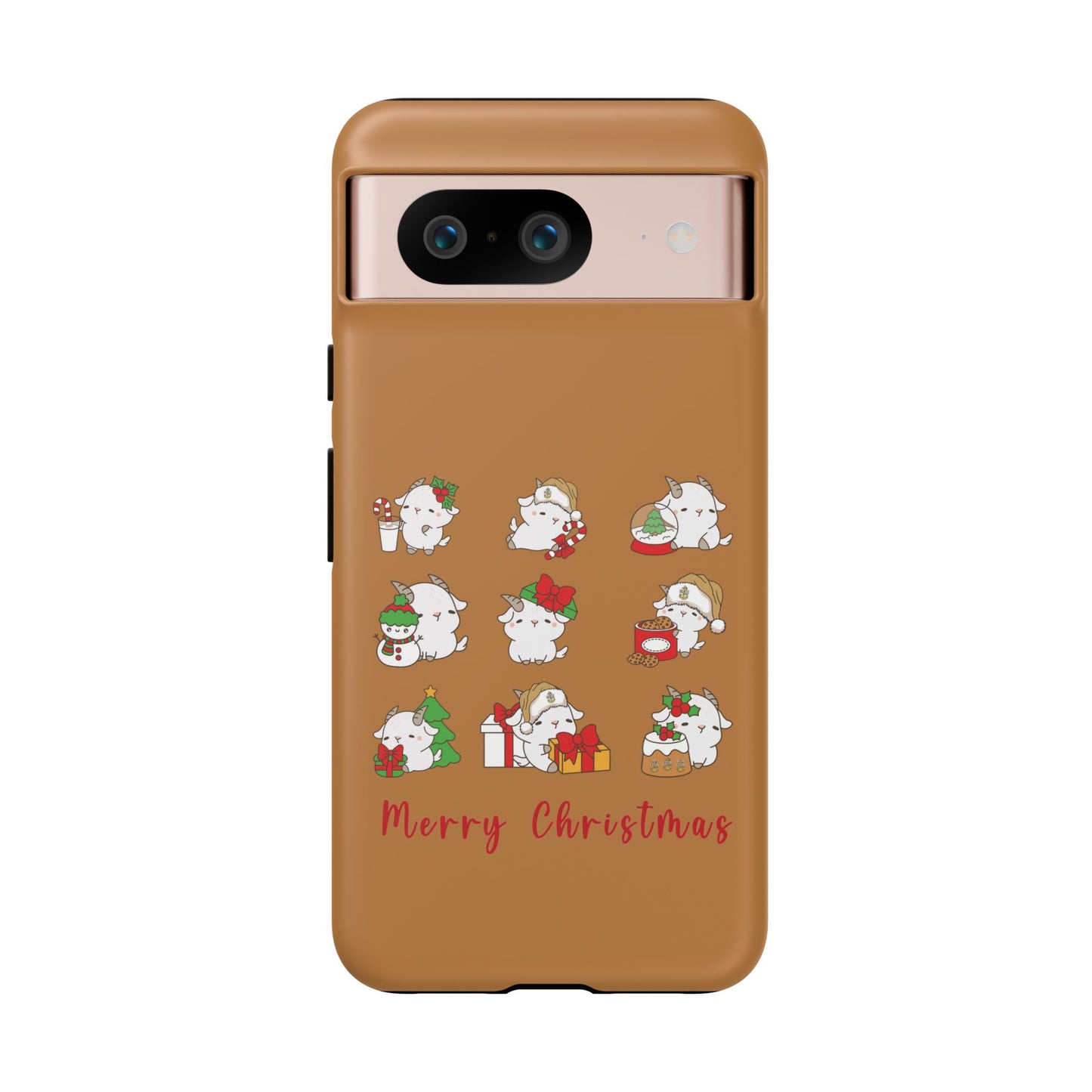 Hello Goat Christmas V1 Tough Phone Case