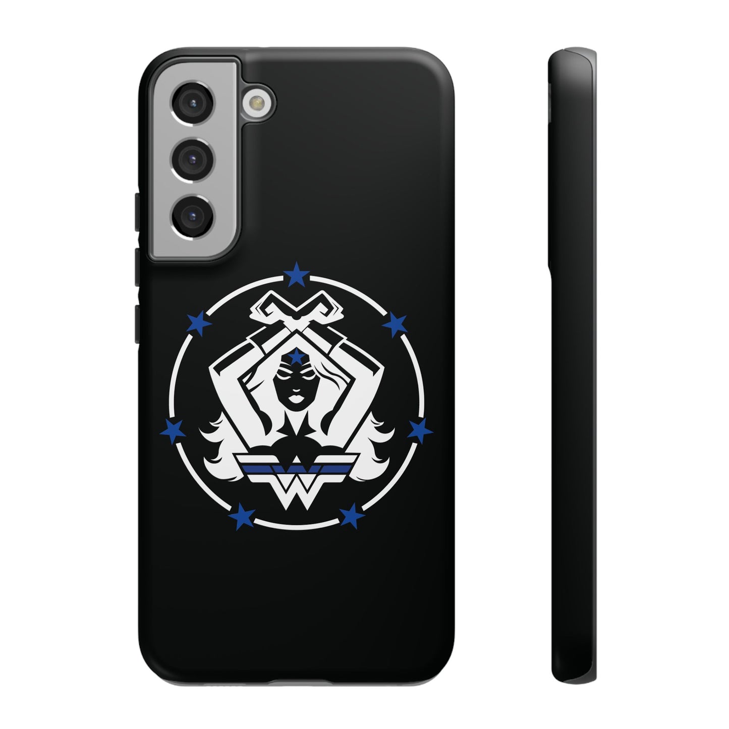 WW Blue Line Tough Phone Case