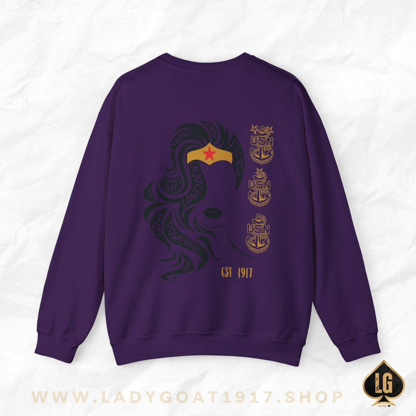 WW O.G Long Hair Unisex Crewneck Sweater