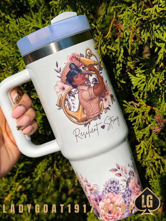 Resilient and Strong 2.0 Lady Goats Tumbler V2