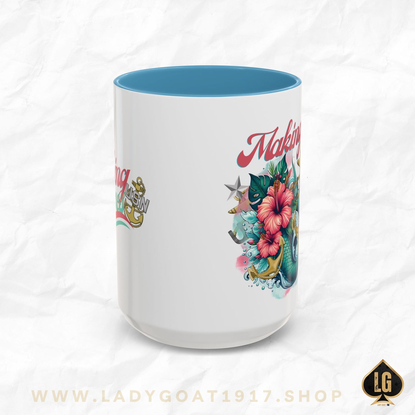 Making Waves Accent Coffee Mug 15oz