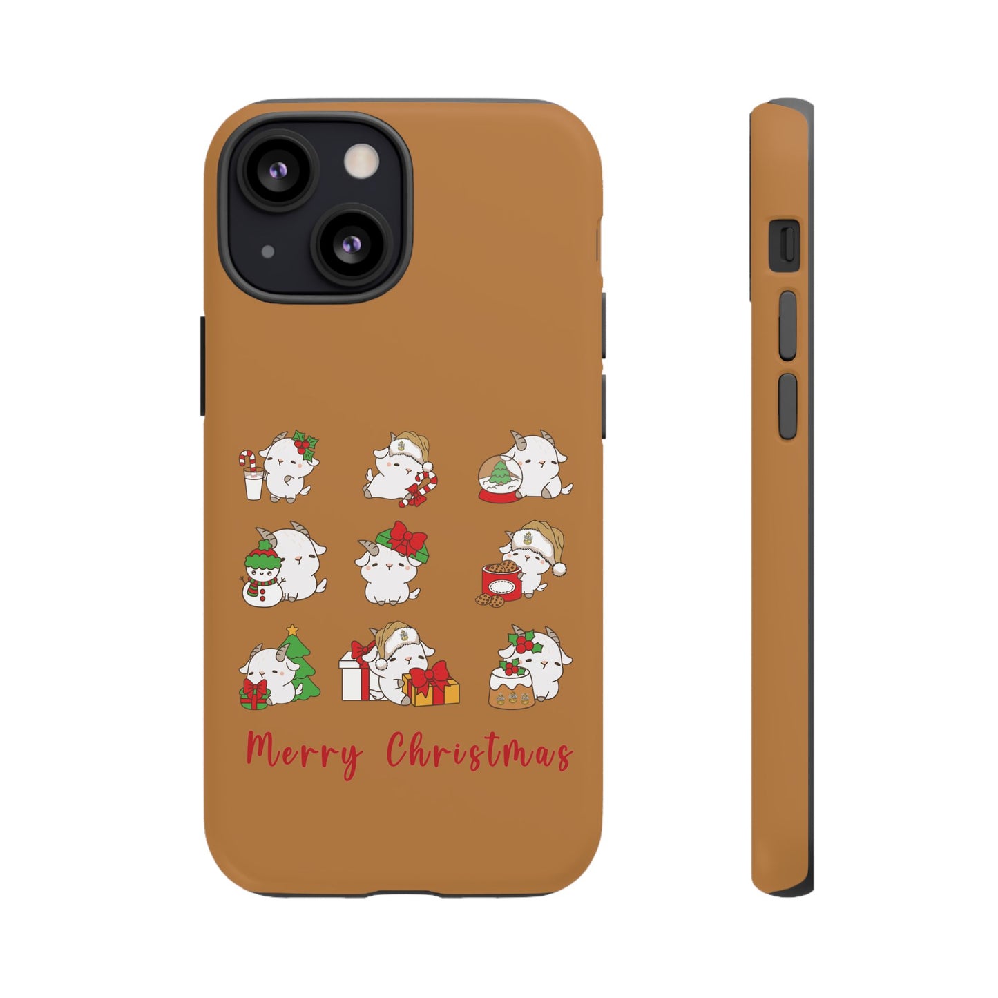 Hello Goat Christmas V1 Tough Phone Case