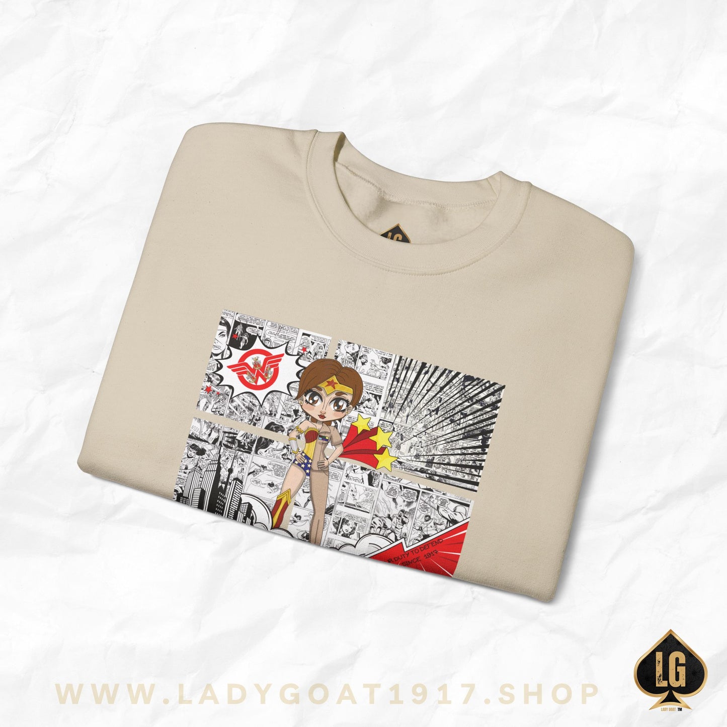 News Flash Comic V4 Crewneck Sweater
