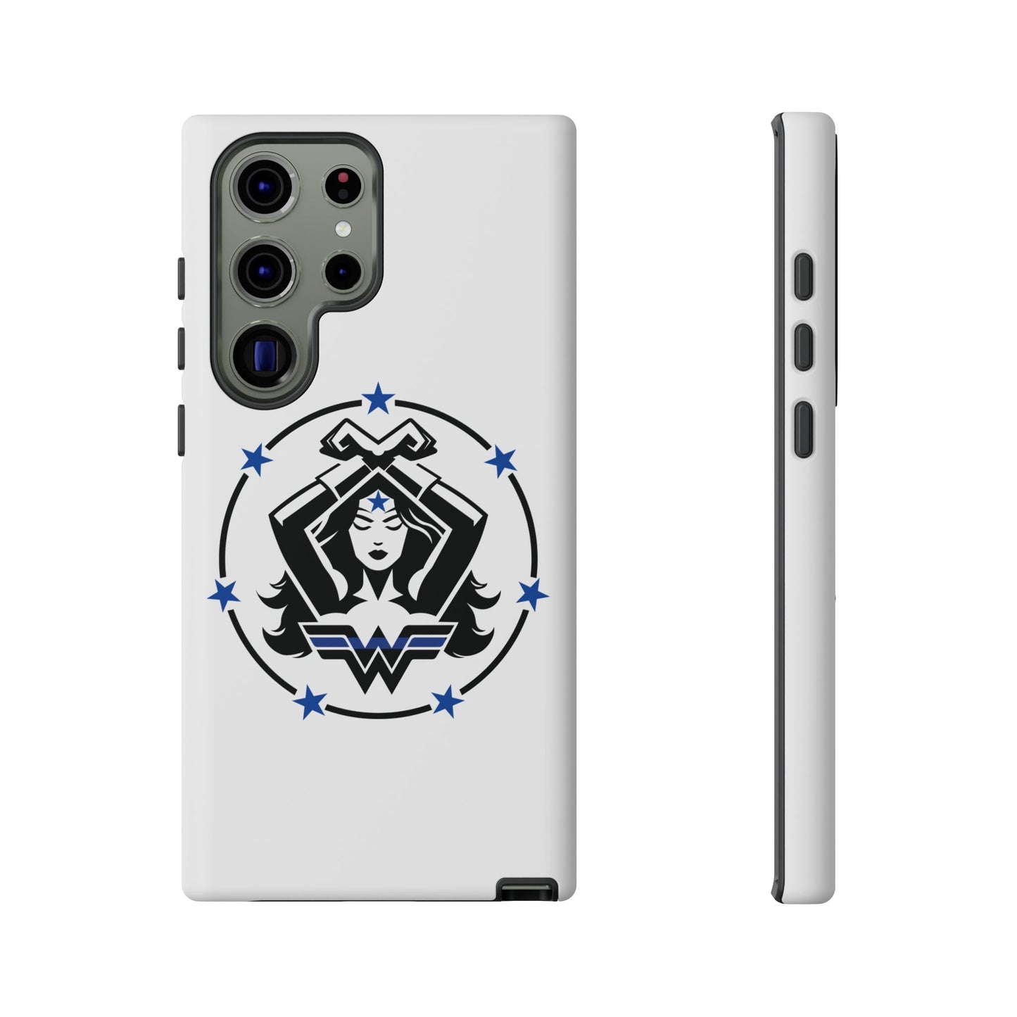 WW Blue Line Tough Phone Case V2