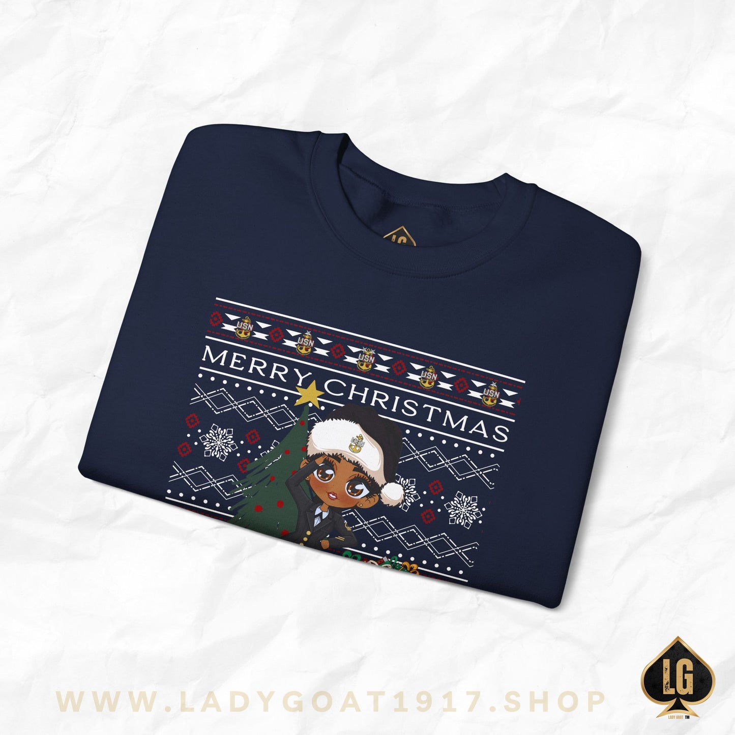 Christmas Blues V1 Crewneck Sweater