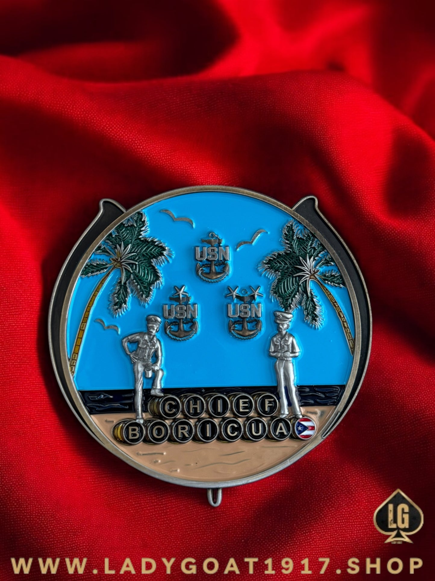 Bacardi Challenge Coin 22"