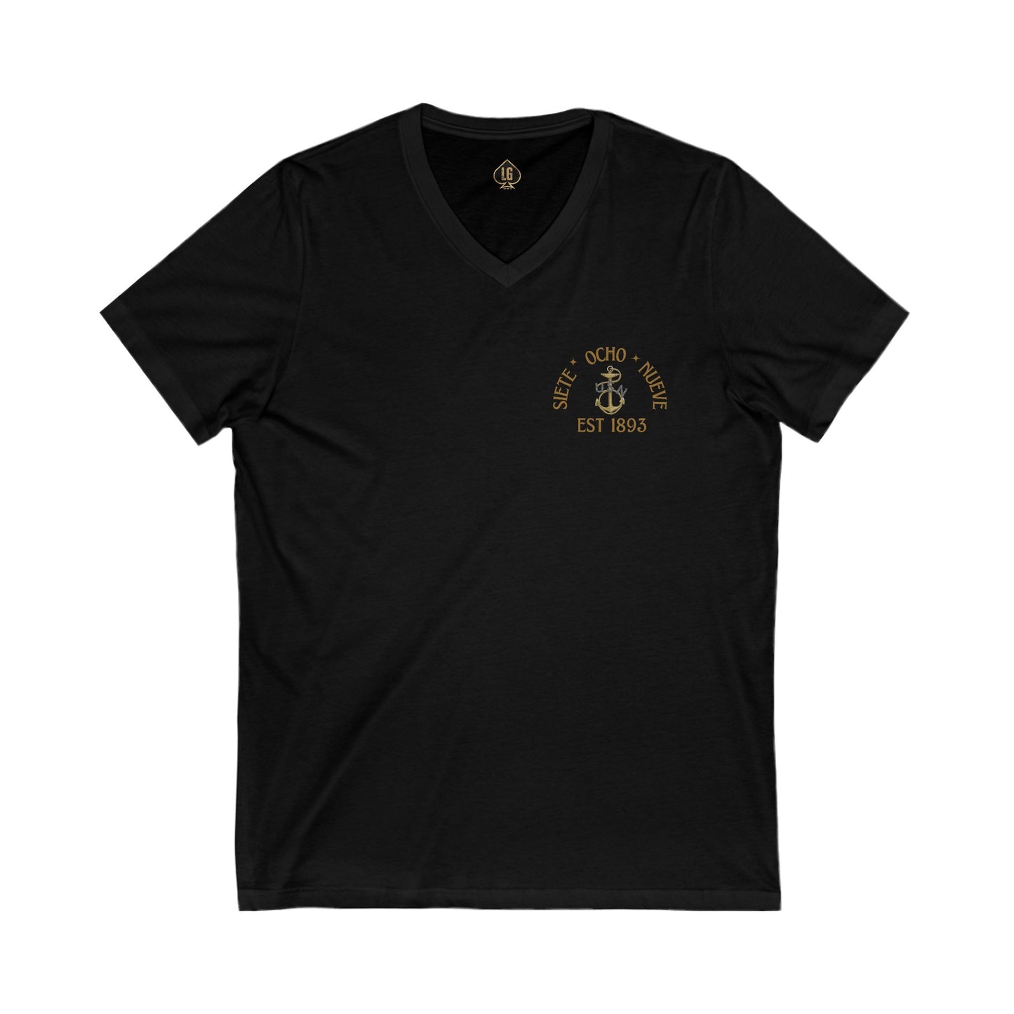 La Jefa Womens V-Neck Tee