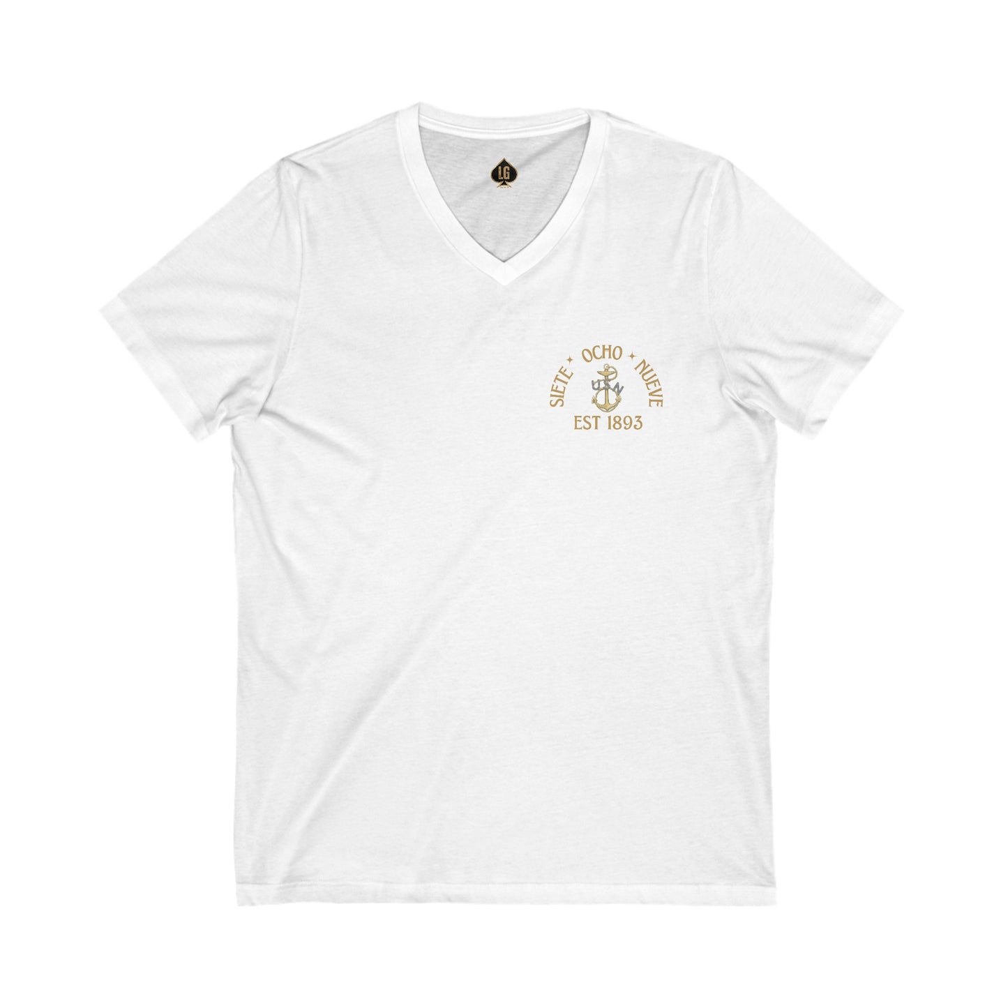 La Jefa Womens V-Neck Tee