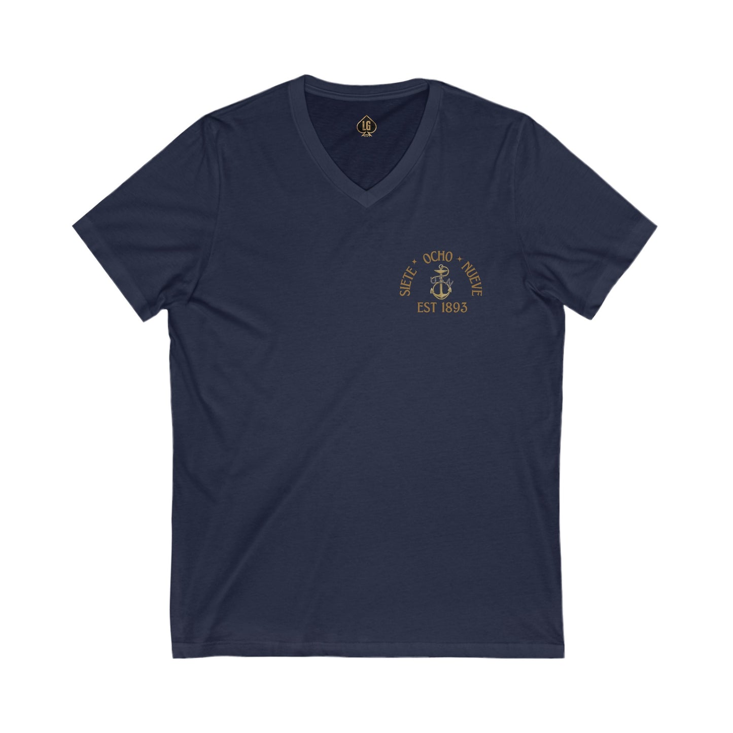 La Jefa Womens V-Neck Tee