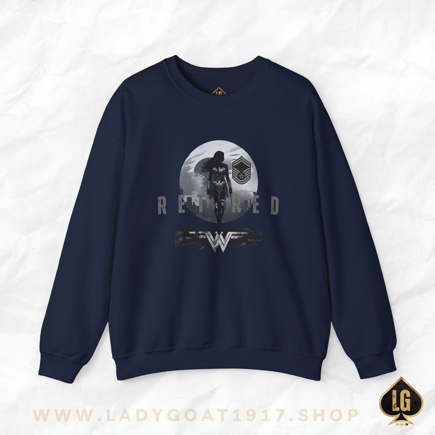 WW Air Force Retired Crewneck Sweater
