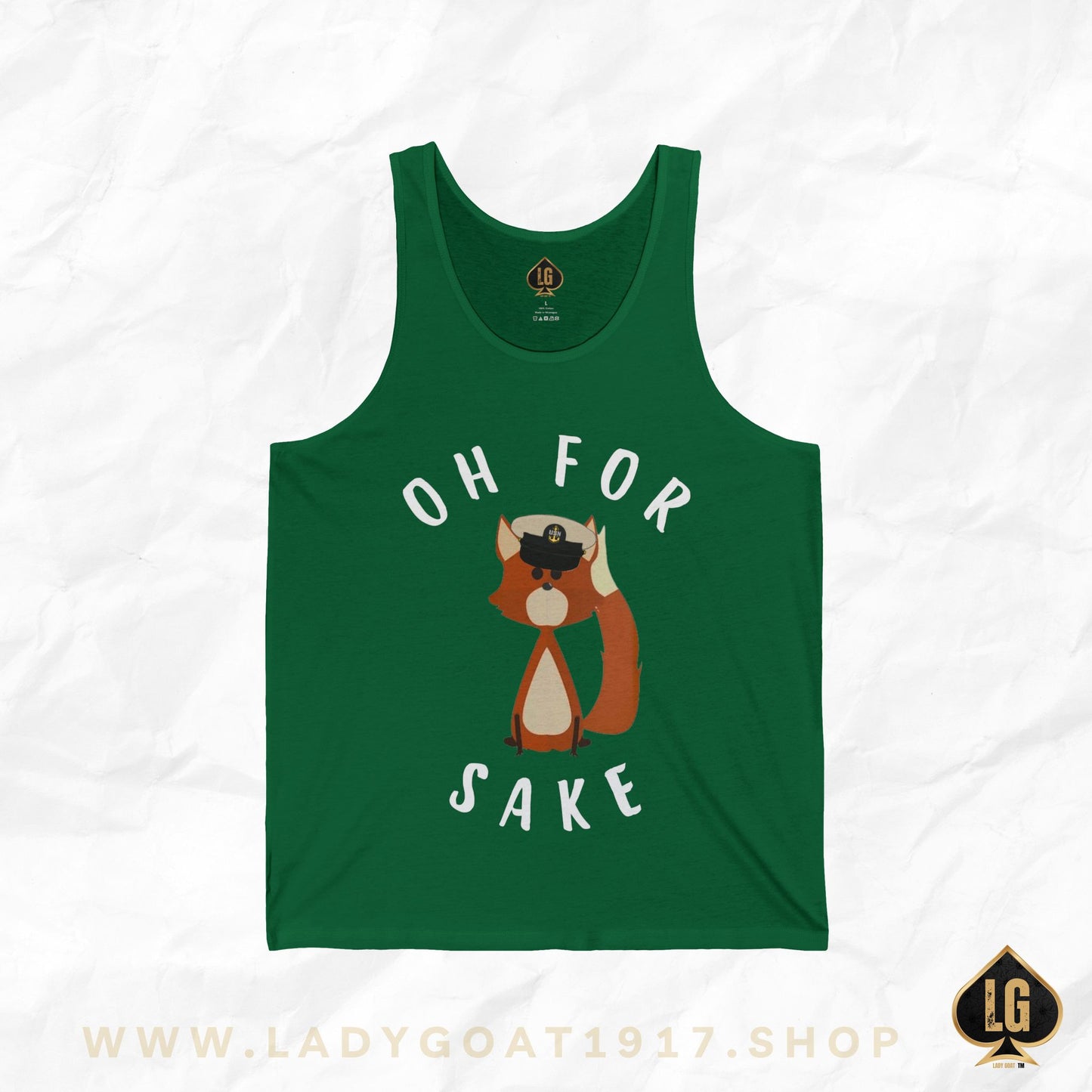 For 🦊 Sake ! Unisex Tank Top