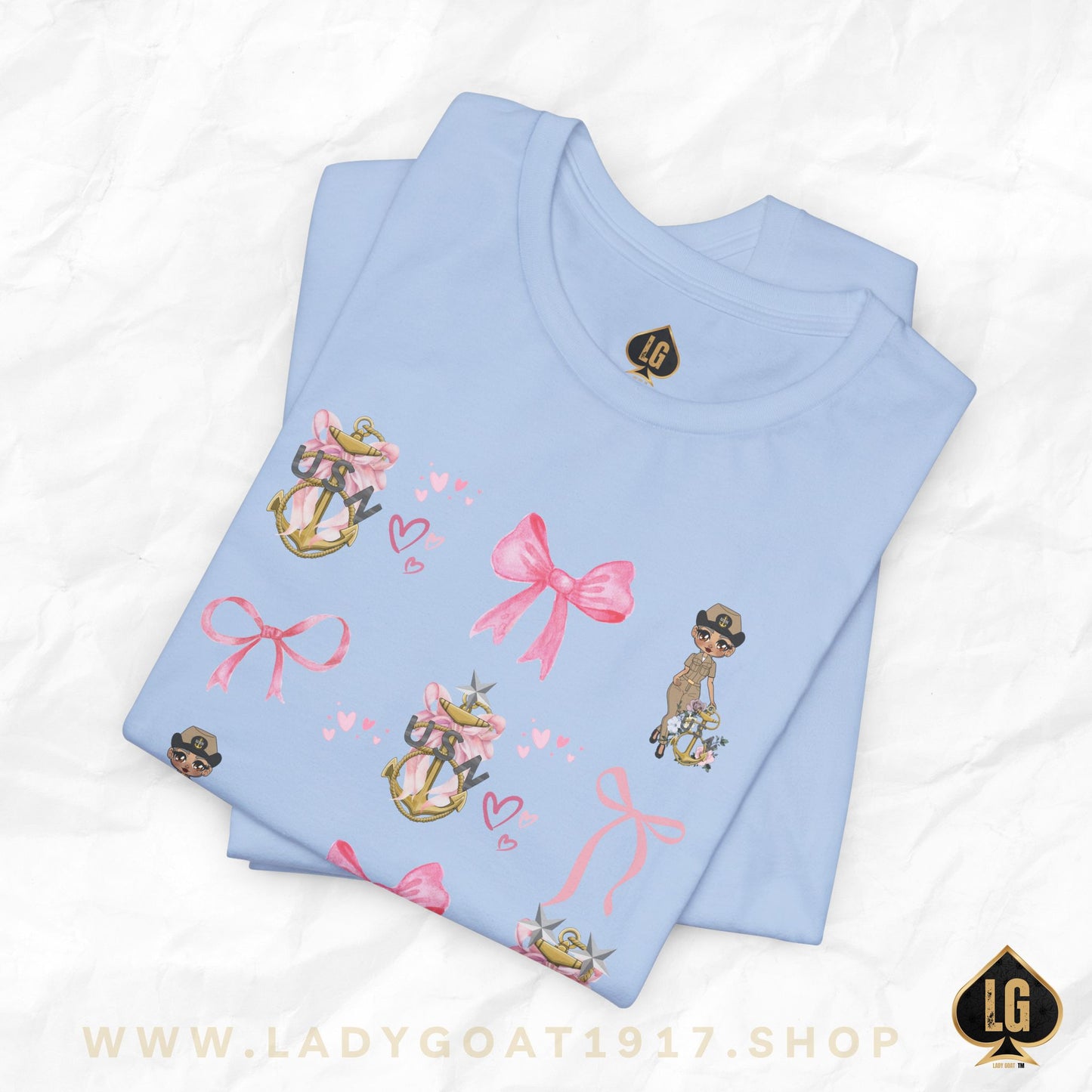 Lady Goat Coquette V9 Unisex Tee