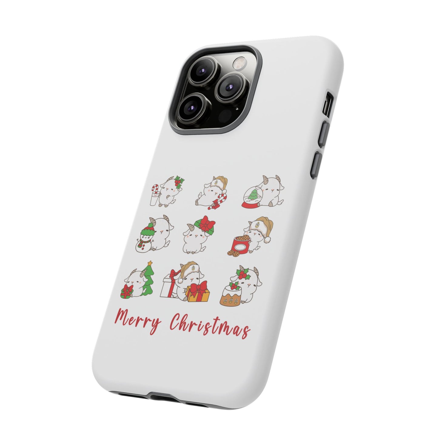 Hello Goat Christmas V3Tough Phone Case