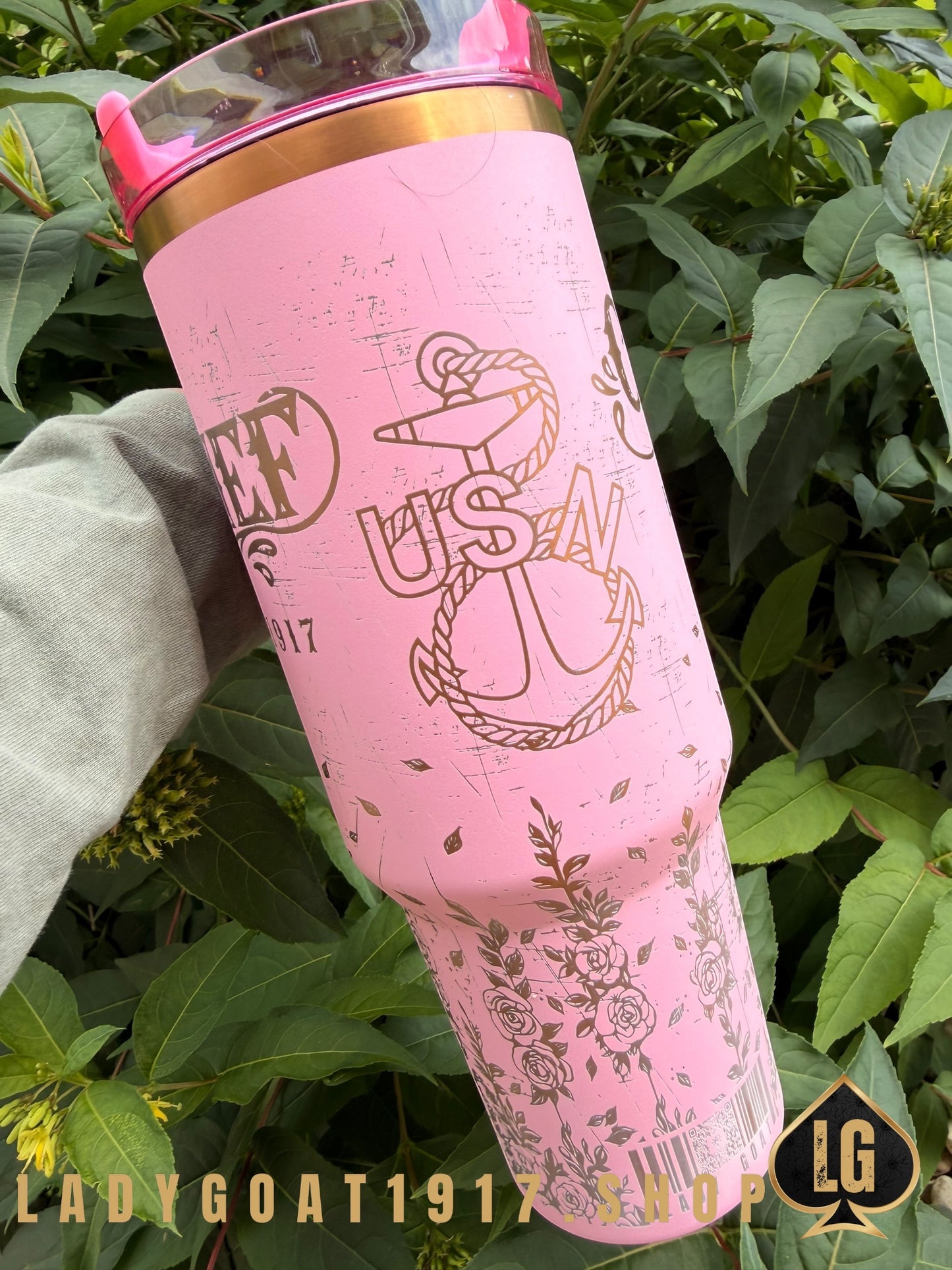 Chief Season 40oz Tumbler CPO P!NK
