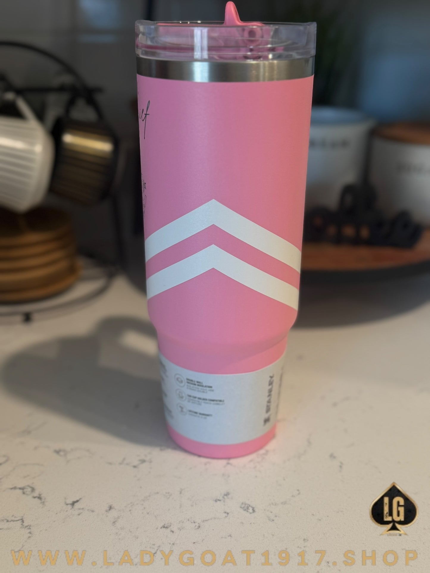 P!NK STANLEY 30oz Tumbler Limited Flip Straw