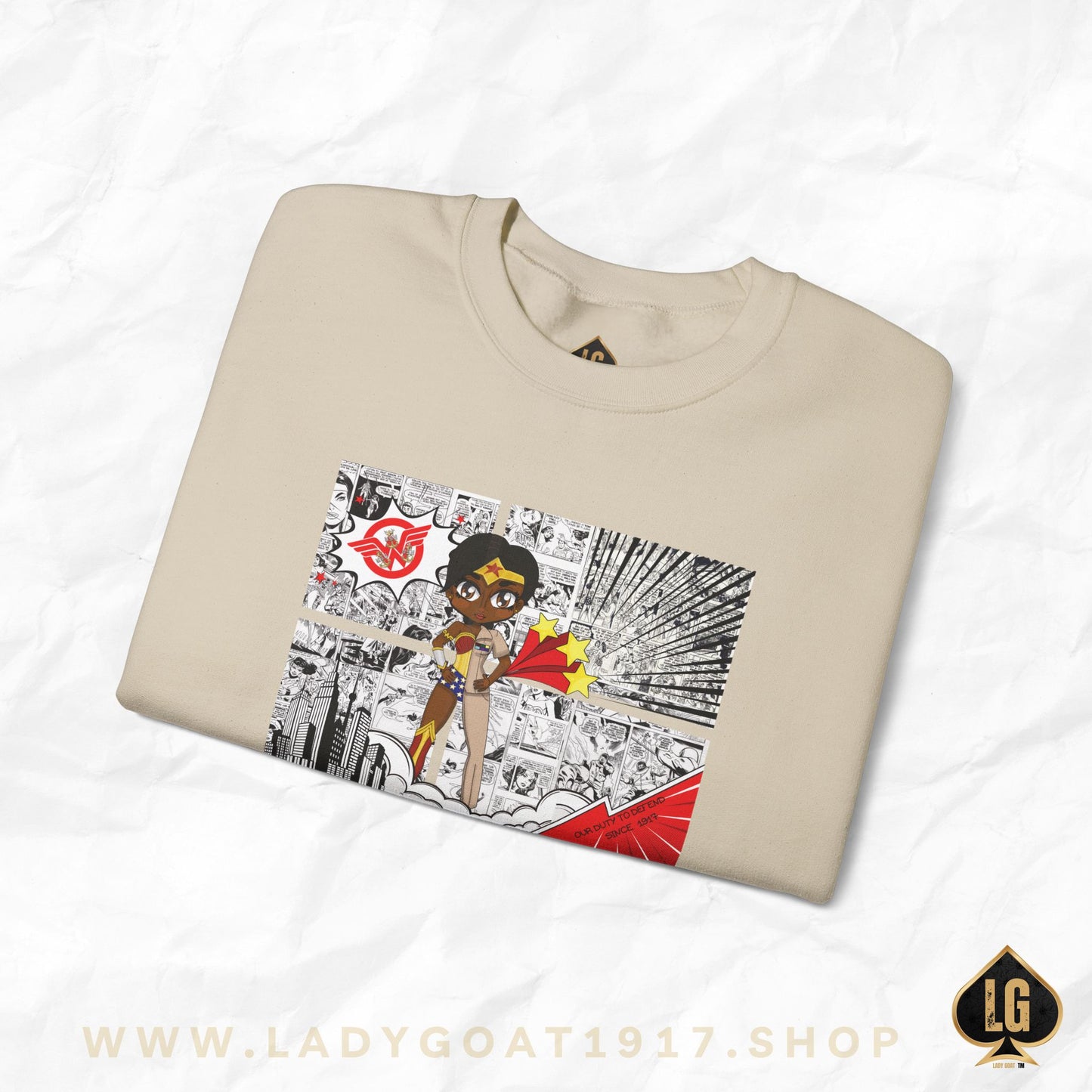 News Flash Comic V3 Crewneck Sweater